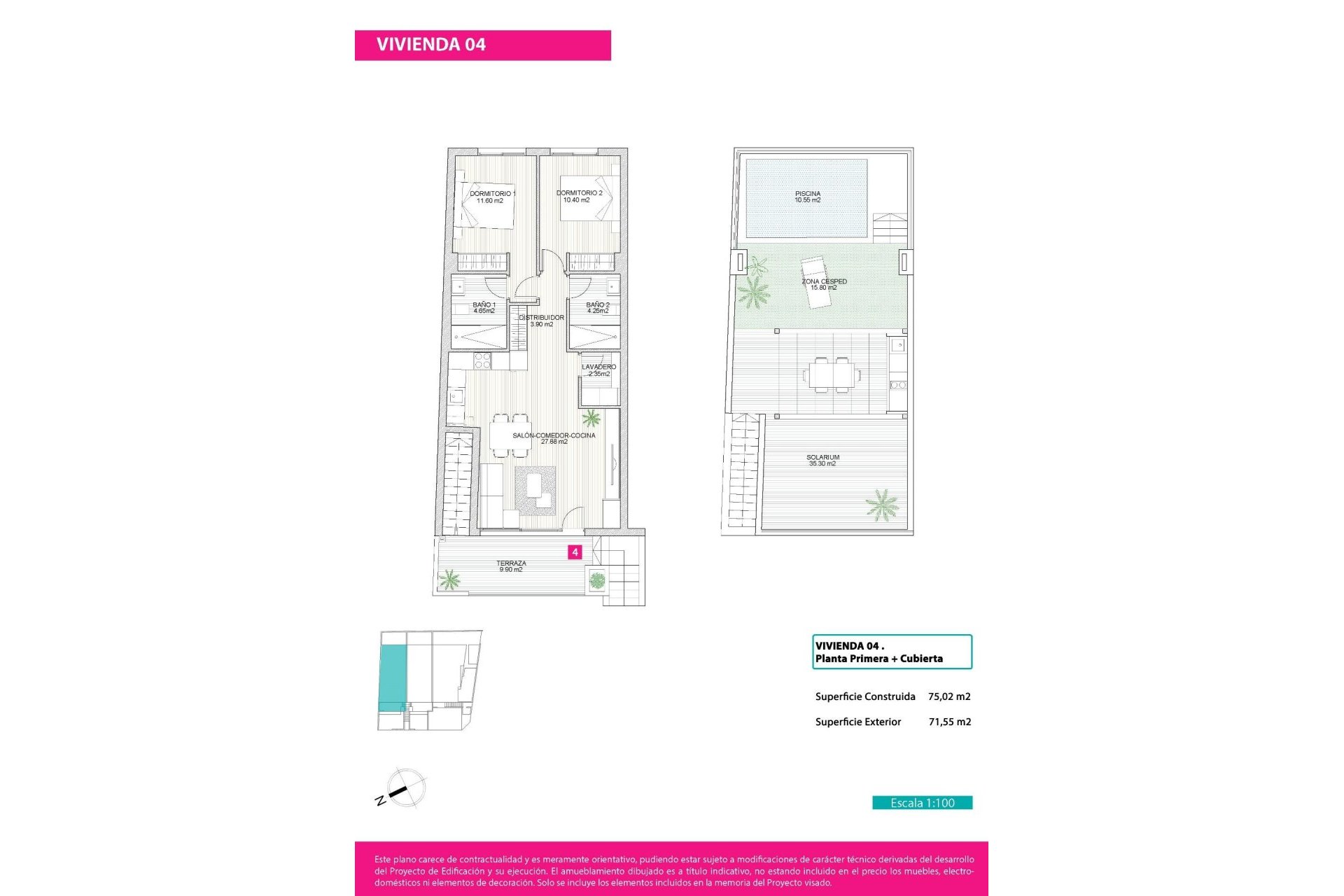 Új építésű - Bungaló -
San Pedro del Pinatar - Lo Pagan