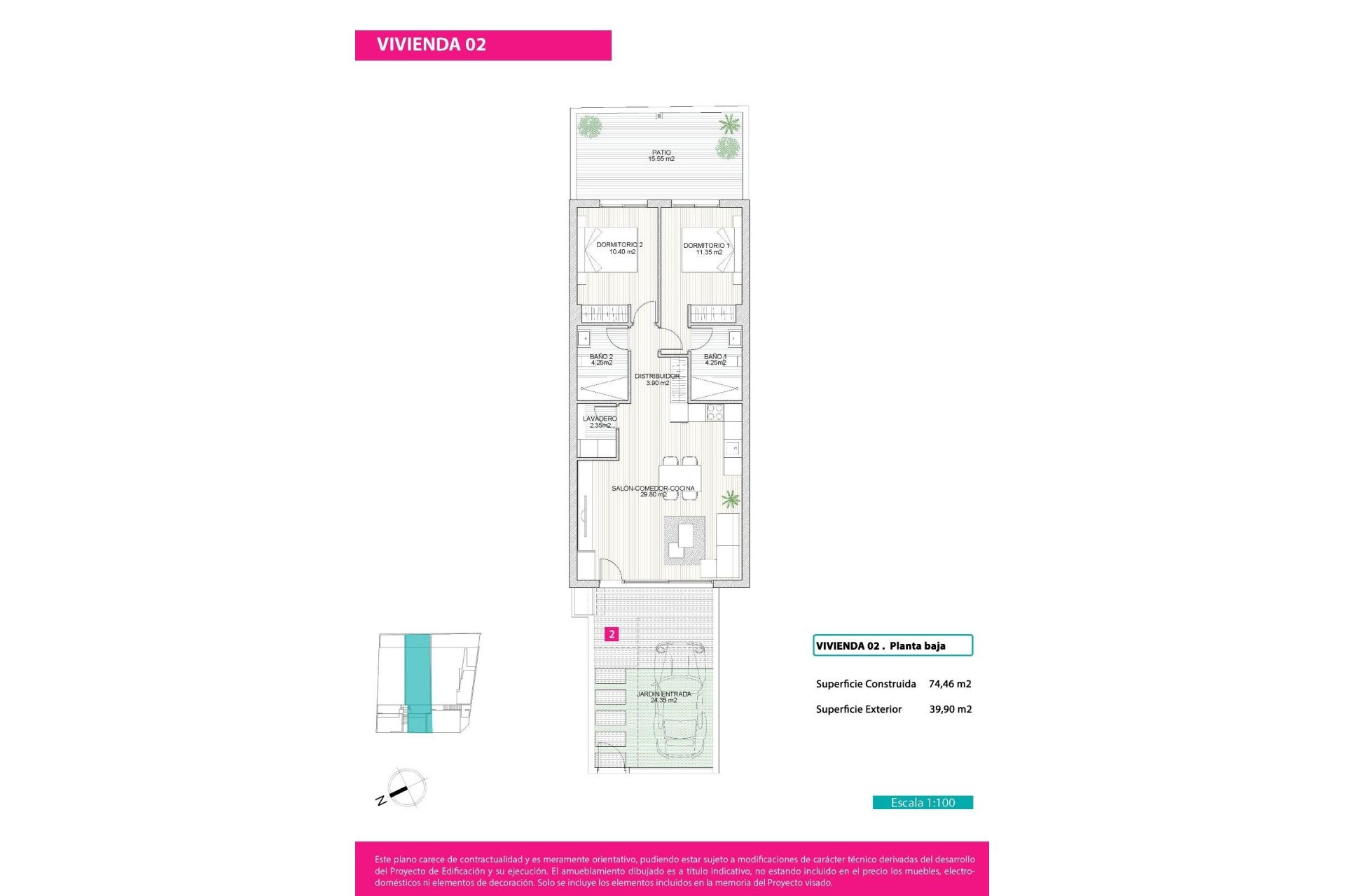 Új építésű - Bungaló -
San Pedro del Pinatar - Lo Pagan