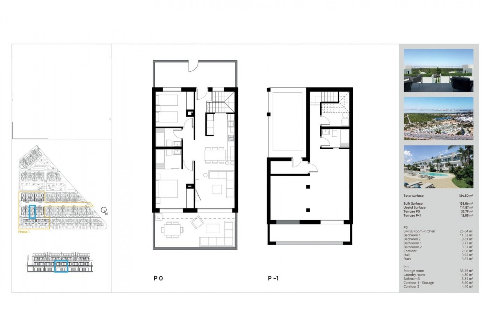 Új építésű - Bungaló -
Torrevieja - Lago Jardín II