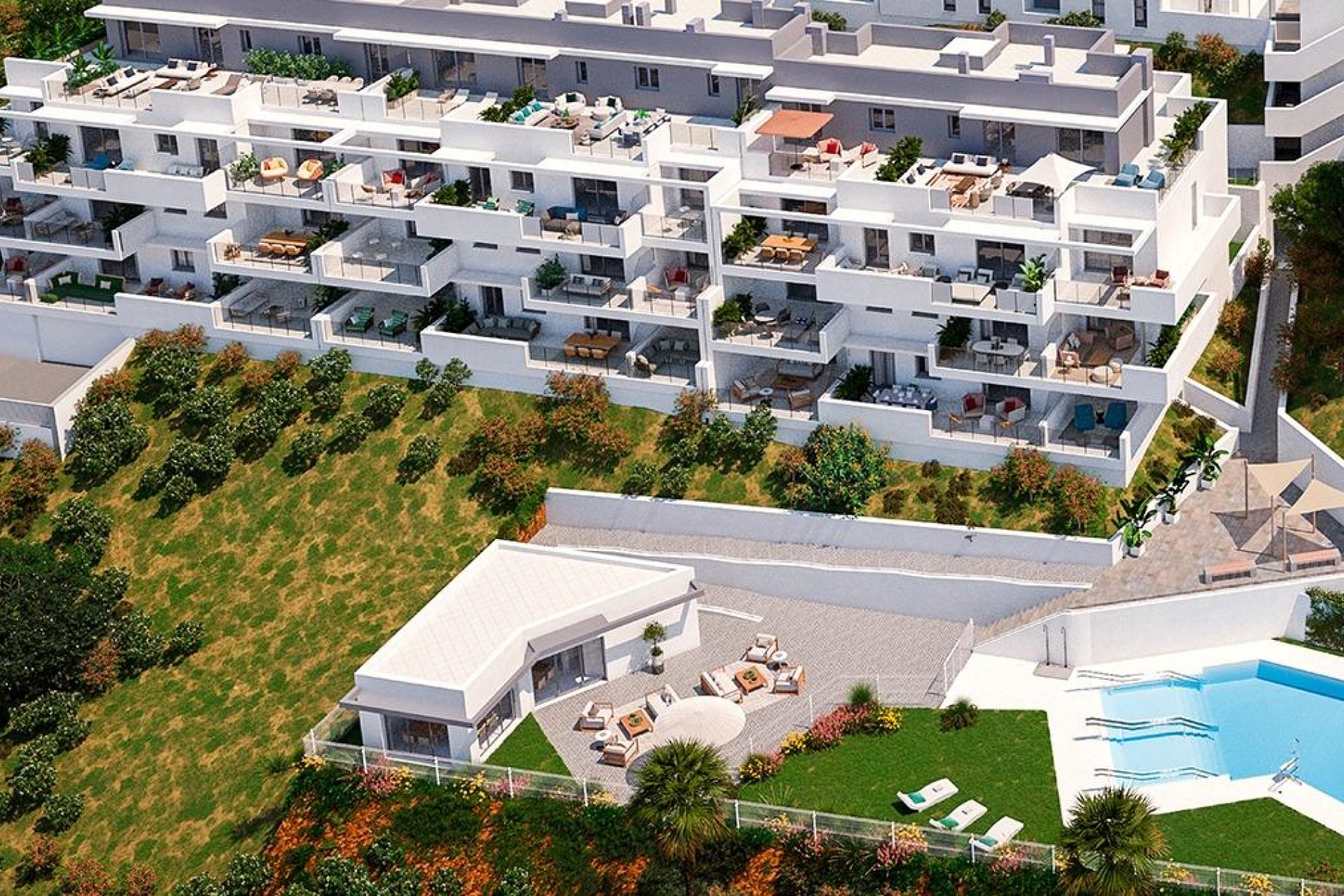 Új építésű - Földszinti apartman -
Manilva - La duquesa golf