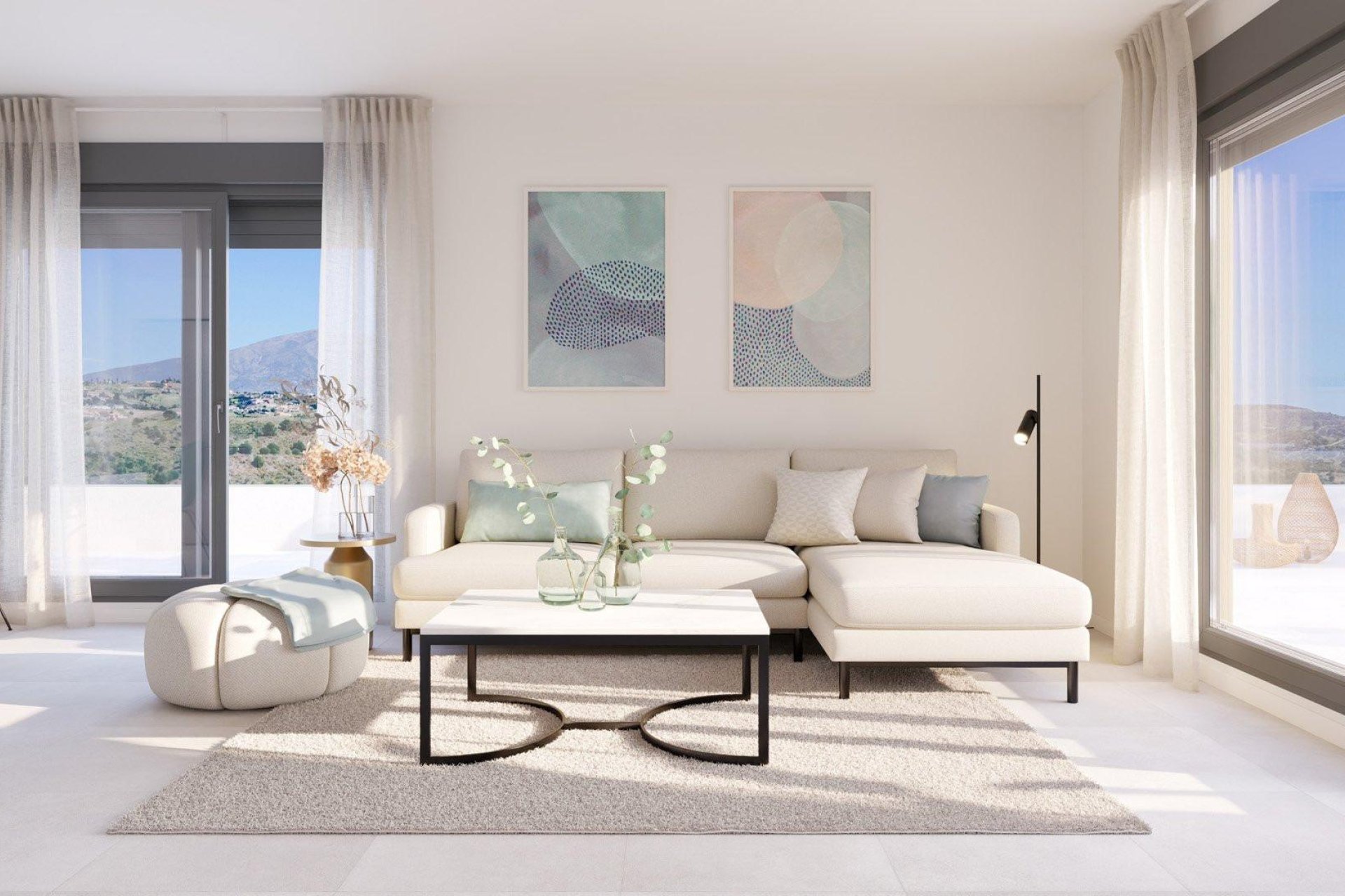 Új építésű - Földszinti apartman -
Mijas - Calanova Golf
