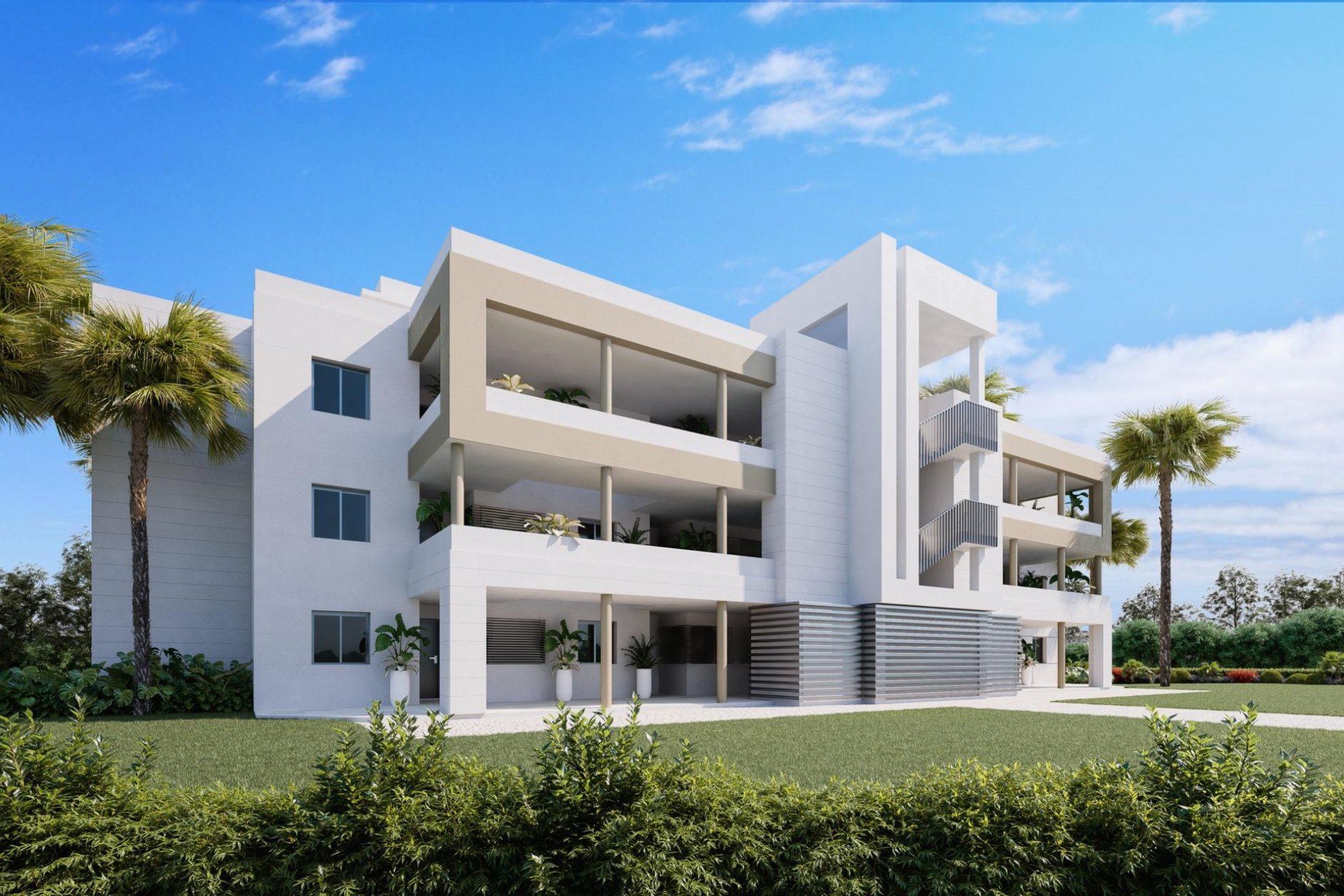 Új építésű - Földszinti apartman -
Mijas - Calanova Golf