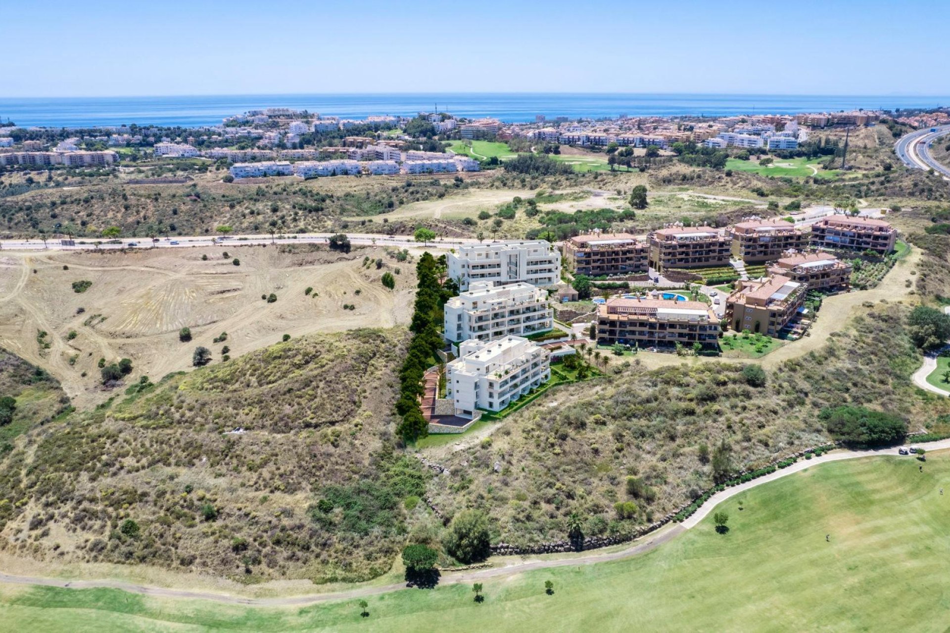 Új építésű - Földszinti apartman -
Mijas - Calanova Golf