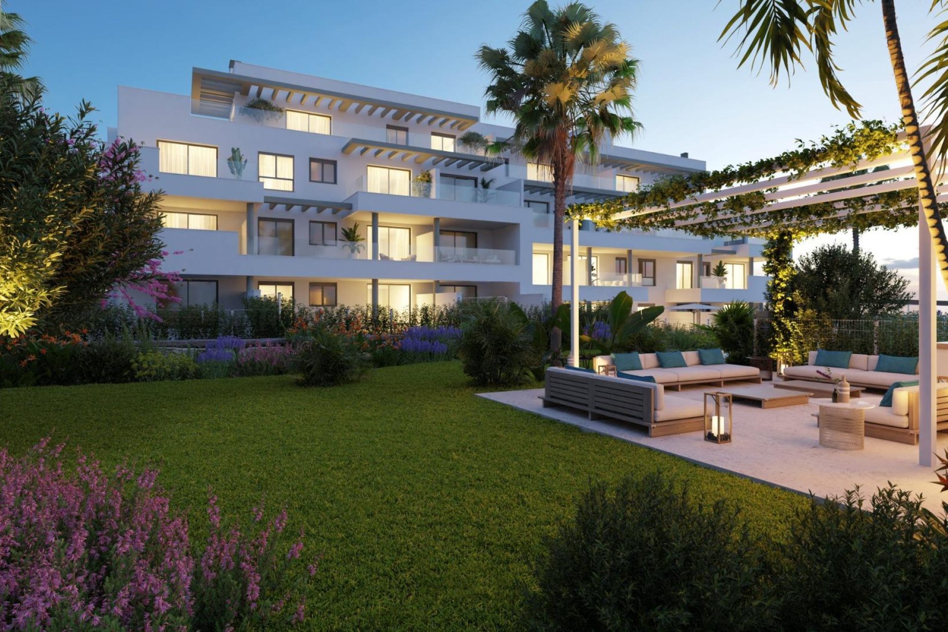 Új építésű - Földszinti apartman -
Mijas - Playa Marina