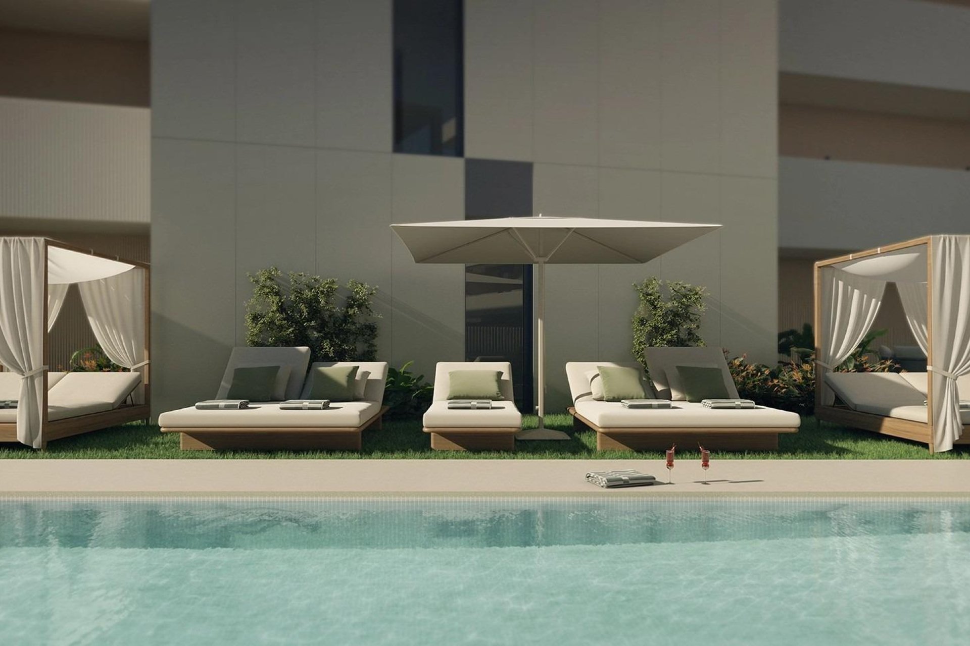 Új építésű - Földszinti apartman -
Mijas - pueblo