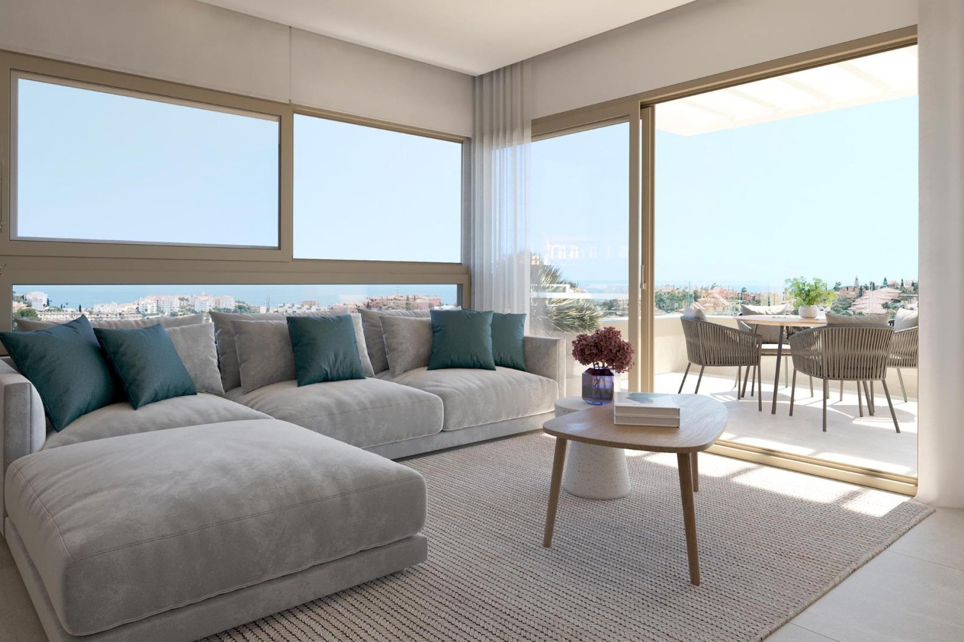Új építésű - Földszinti apartman -
Mijas - Riviera Del Sol