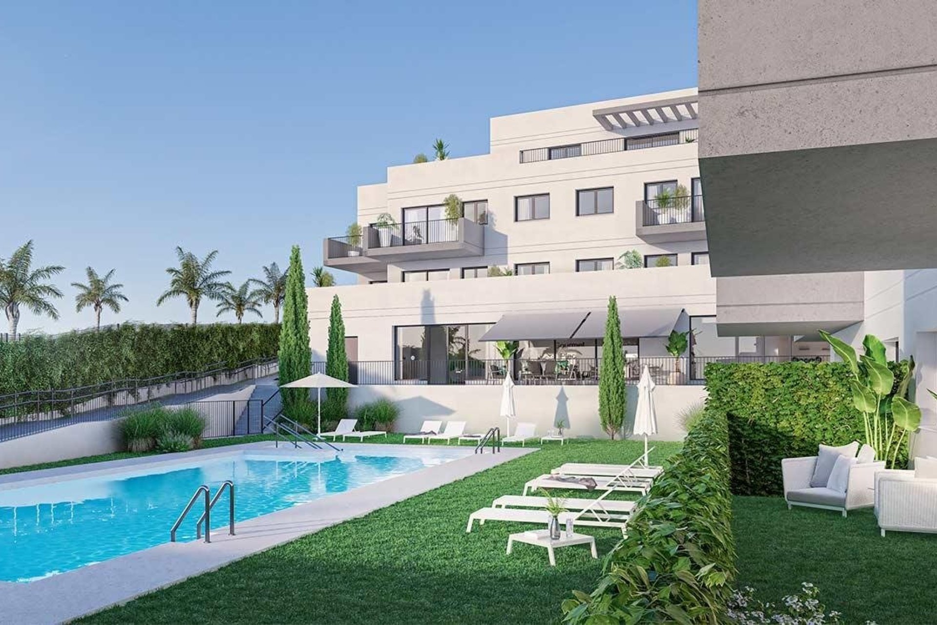 Új építésű - Földszinti apartman -
Vélez Málaga - Baviera golf