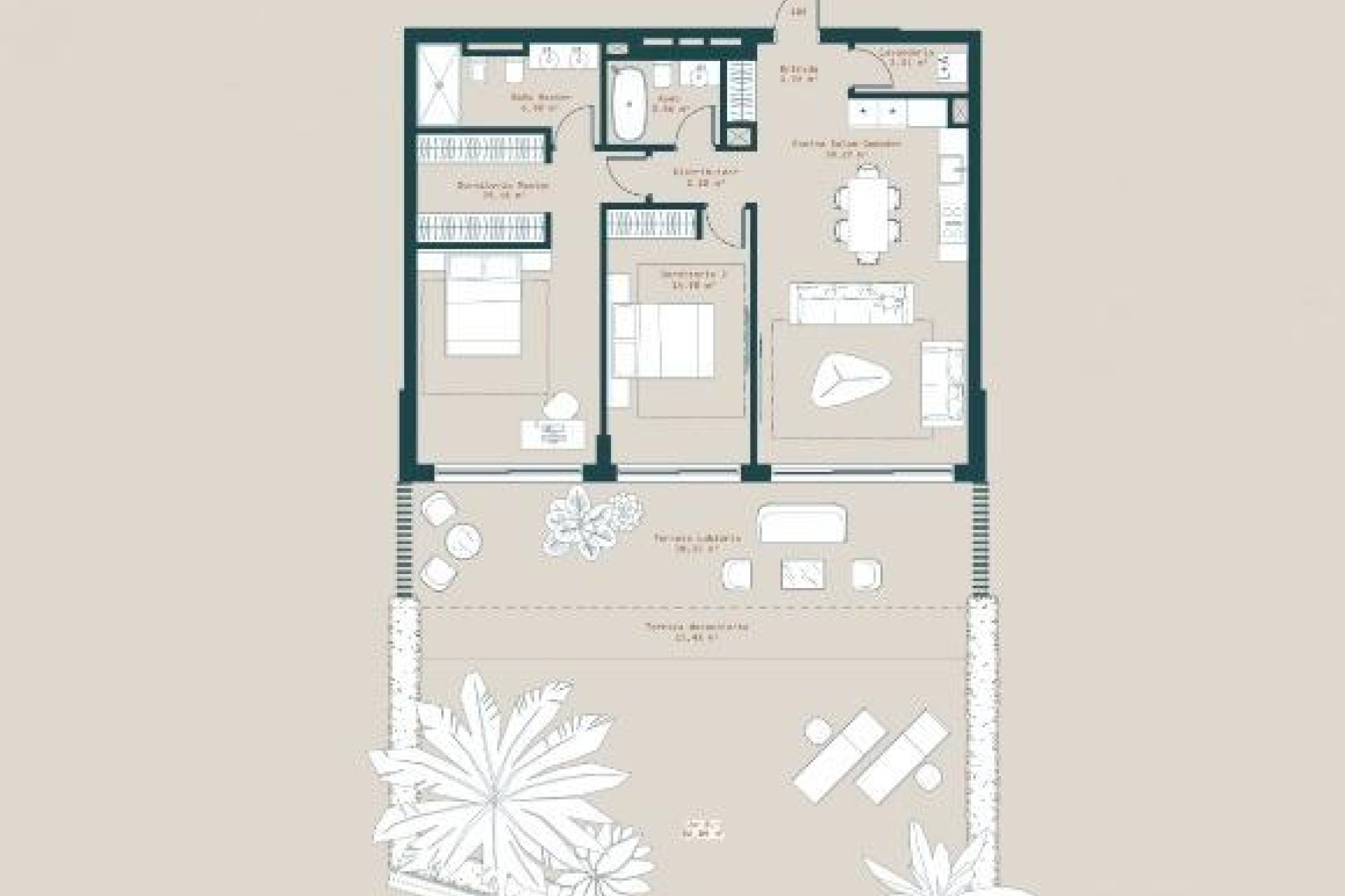 Új építésű - Ground floor apartment -
Mijas - La Capellania
