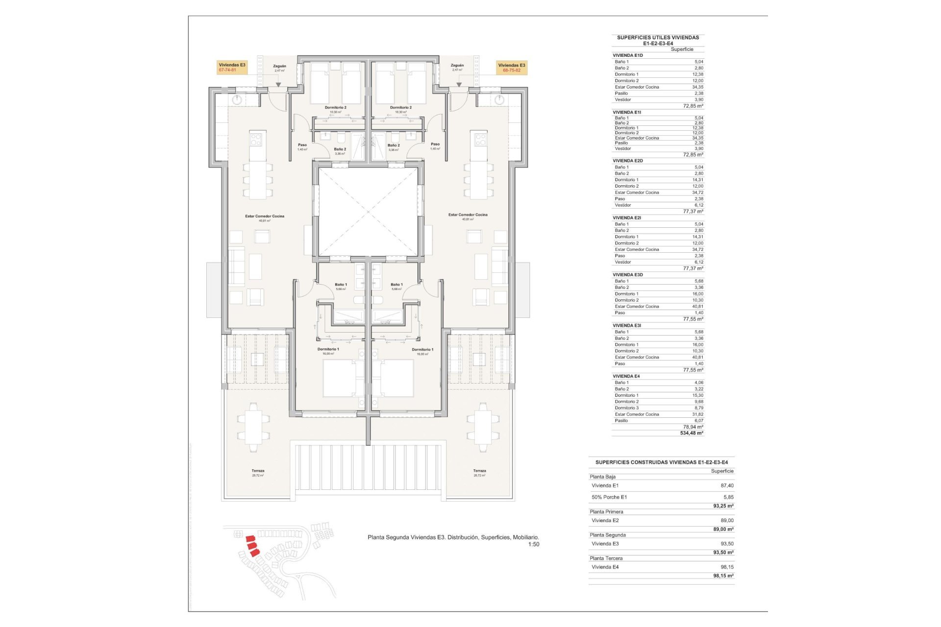 Új építésű - Semi penthouse -
Mojacar - Playa De Macenas