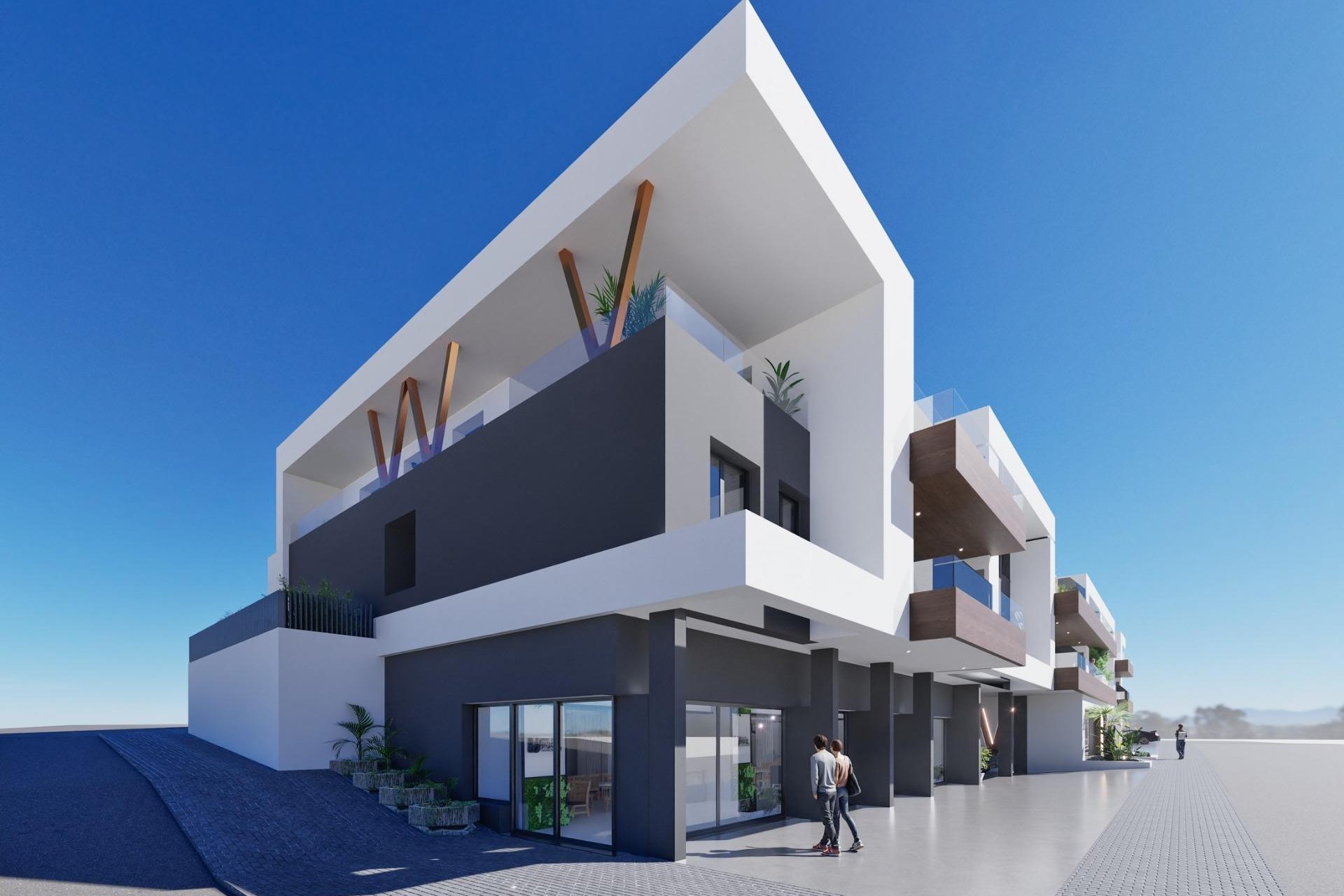 Új építésű - Tetőtéri lakás -
Benijofar