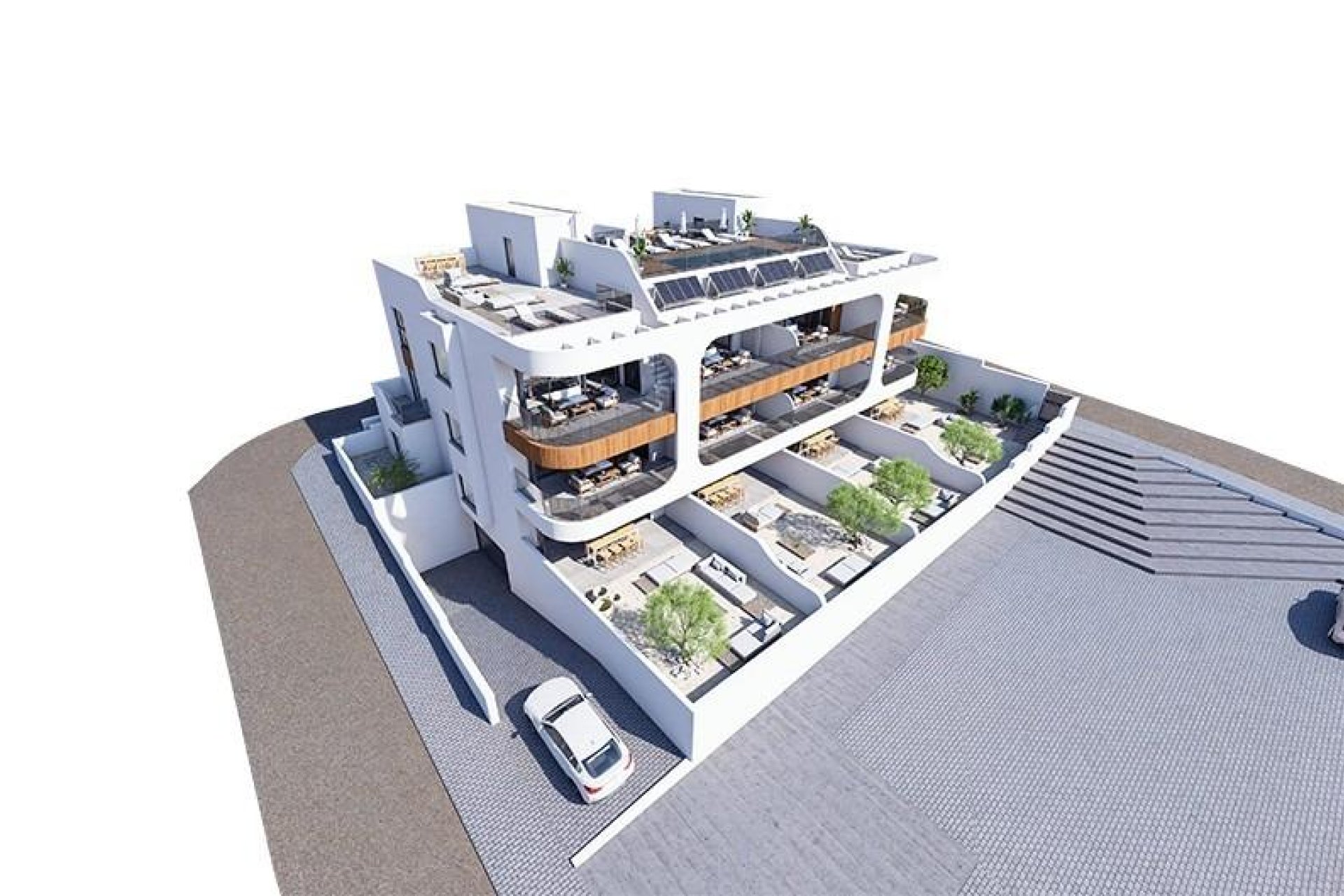 Új építésű - Tetőtéri lakás -
Benijofar