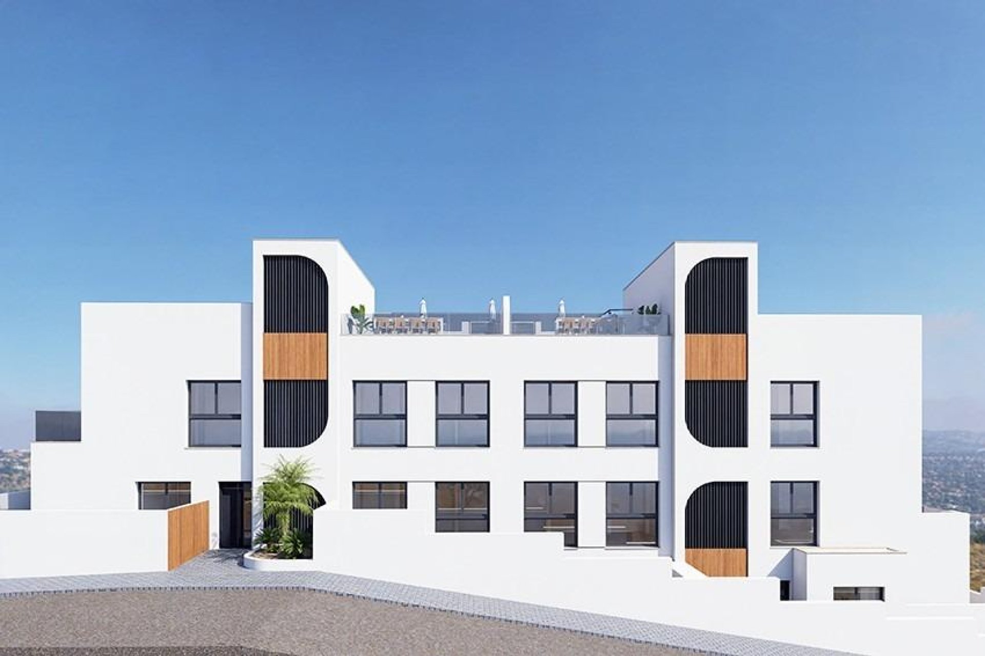 Új építésű - Tetőtéri lakás -
Benijofar