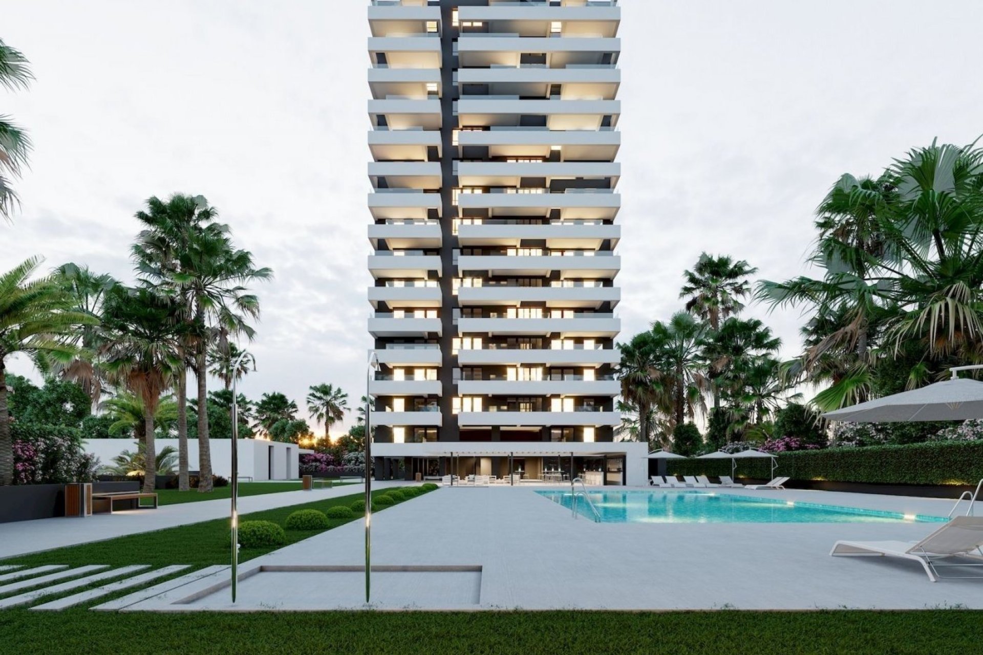 Új építésű - Tetőtéri lakás -
Calpe - Arenal Bol