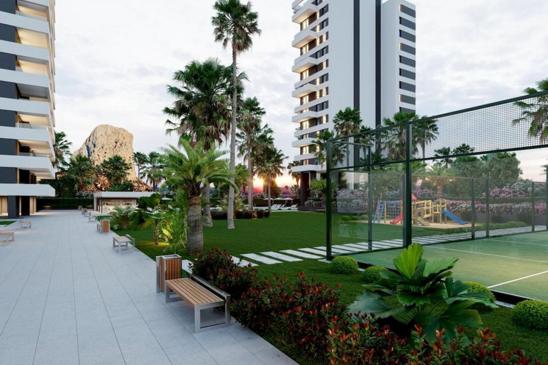 Új építésű - Tetőtéri lakás -
Calpe - Arenal Bol