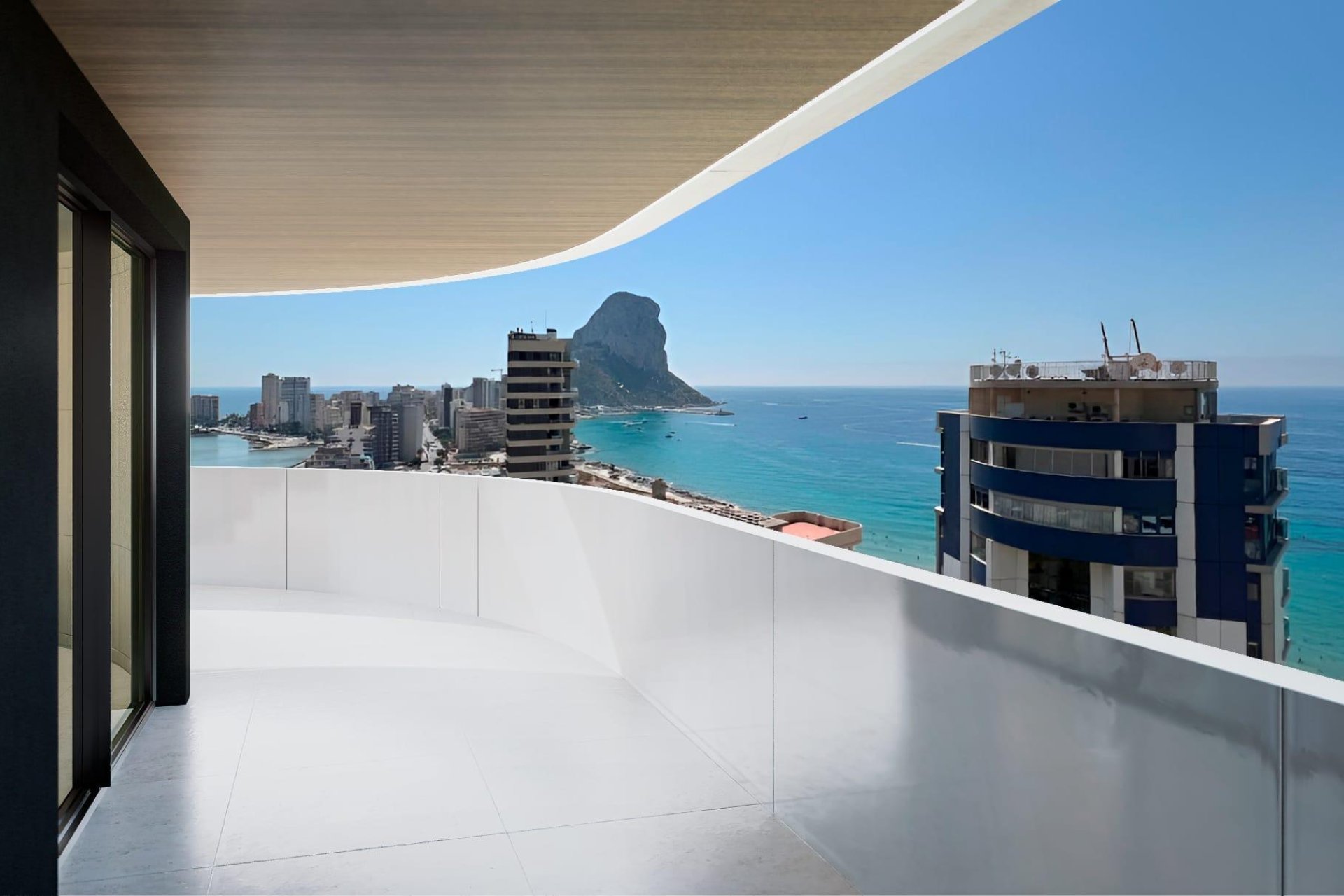 Új építésű - Tetőtéri lakás -
Calpe - Arenal Bol
