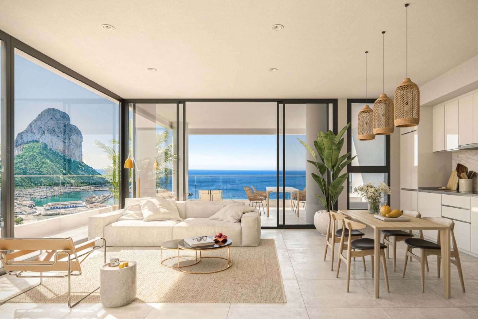 Új építésű - Tetőtéri lakás -
Calpe - Playa del Bol