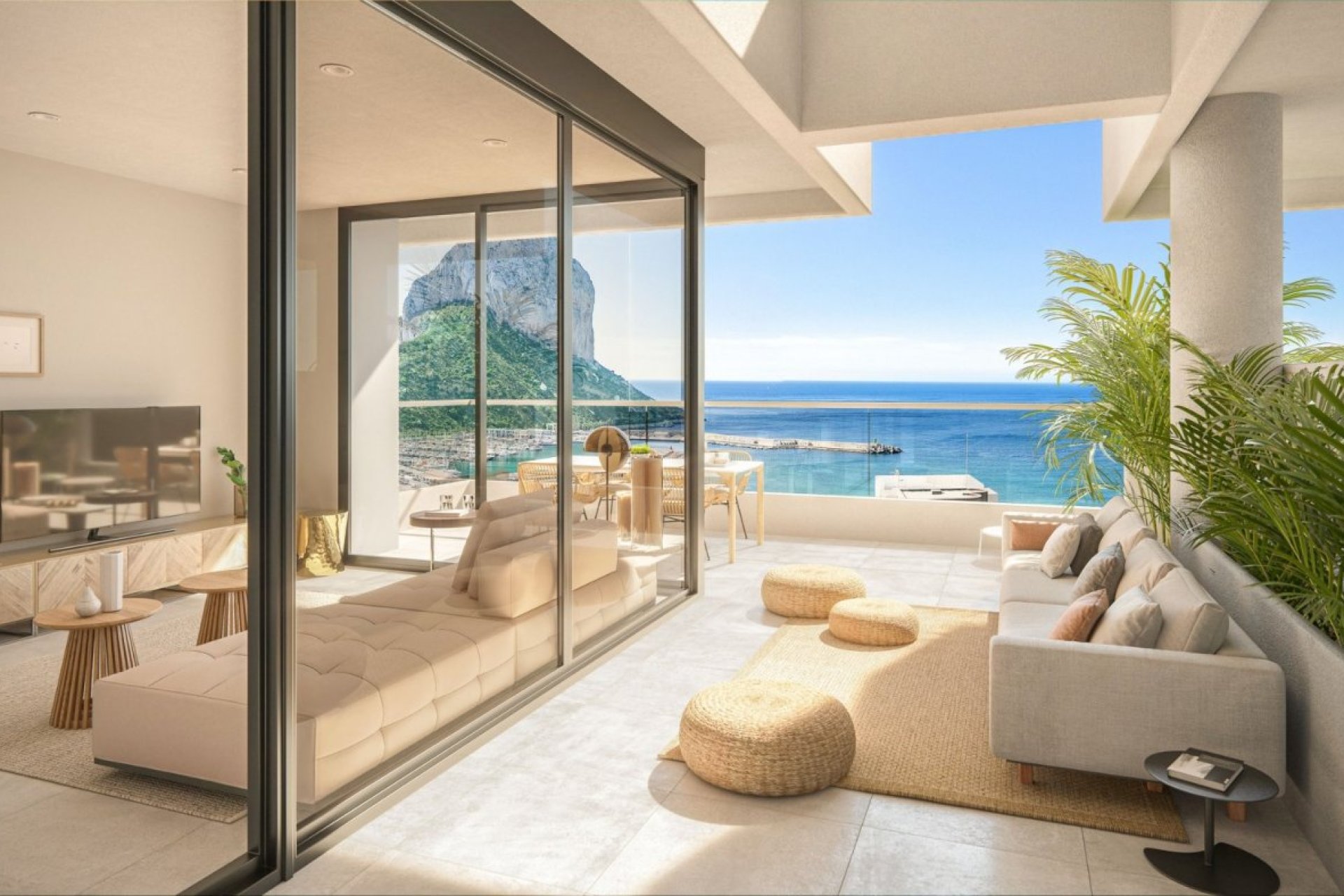 Új építésű - Tetőtéri lakás -
Calpe - Playa del Bol