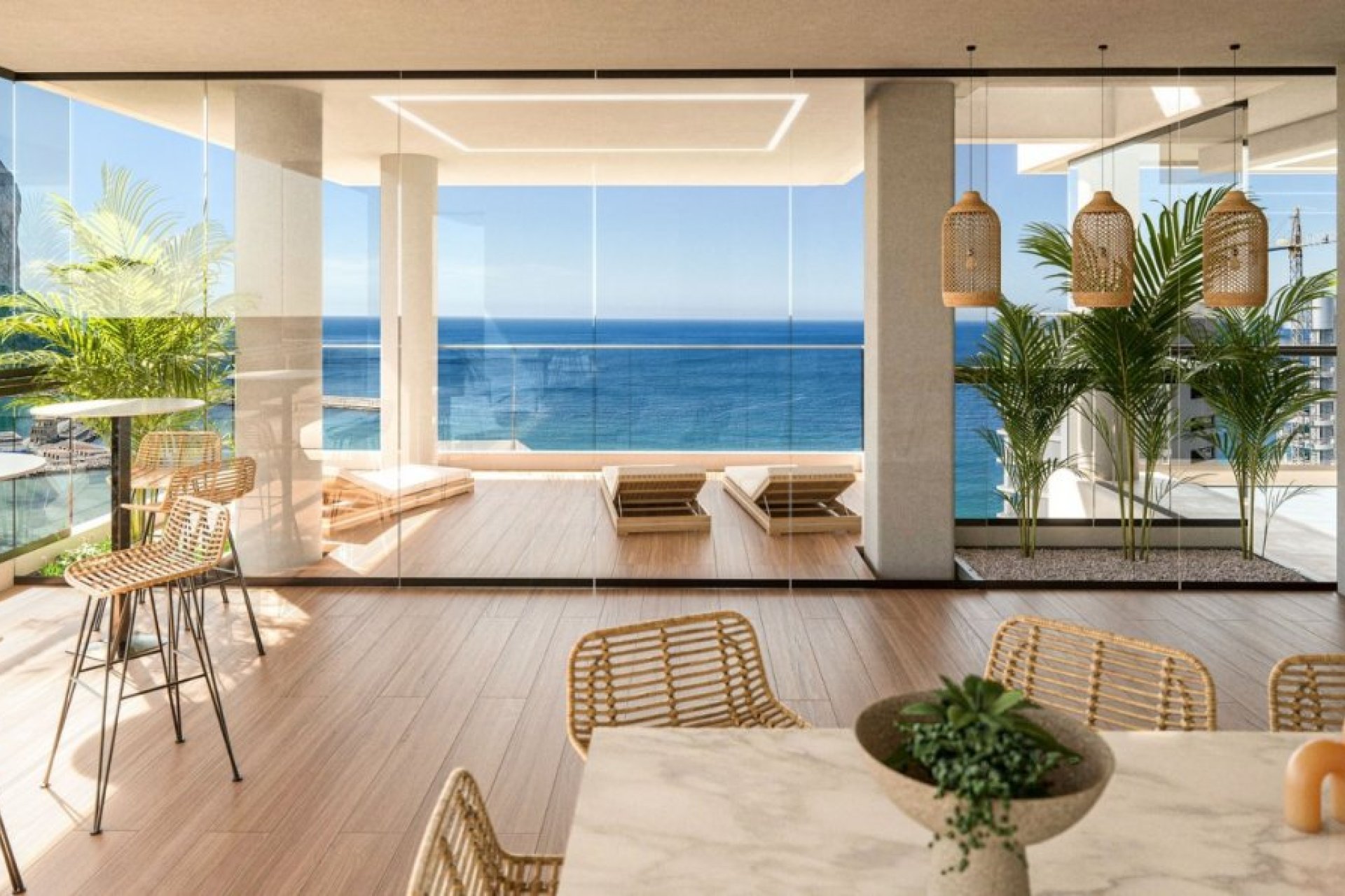 Új építésű - Tetőtéri lakás -
Calpe - Playa del Bol