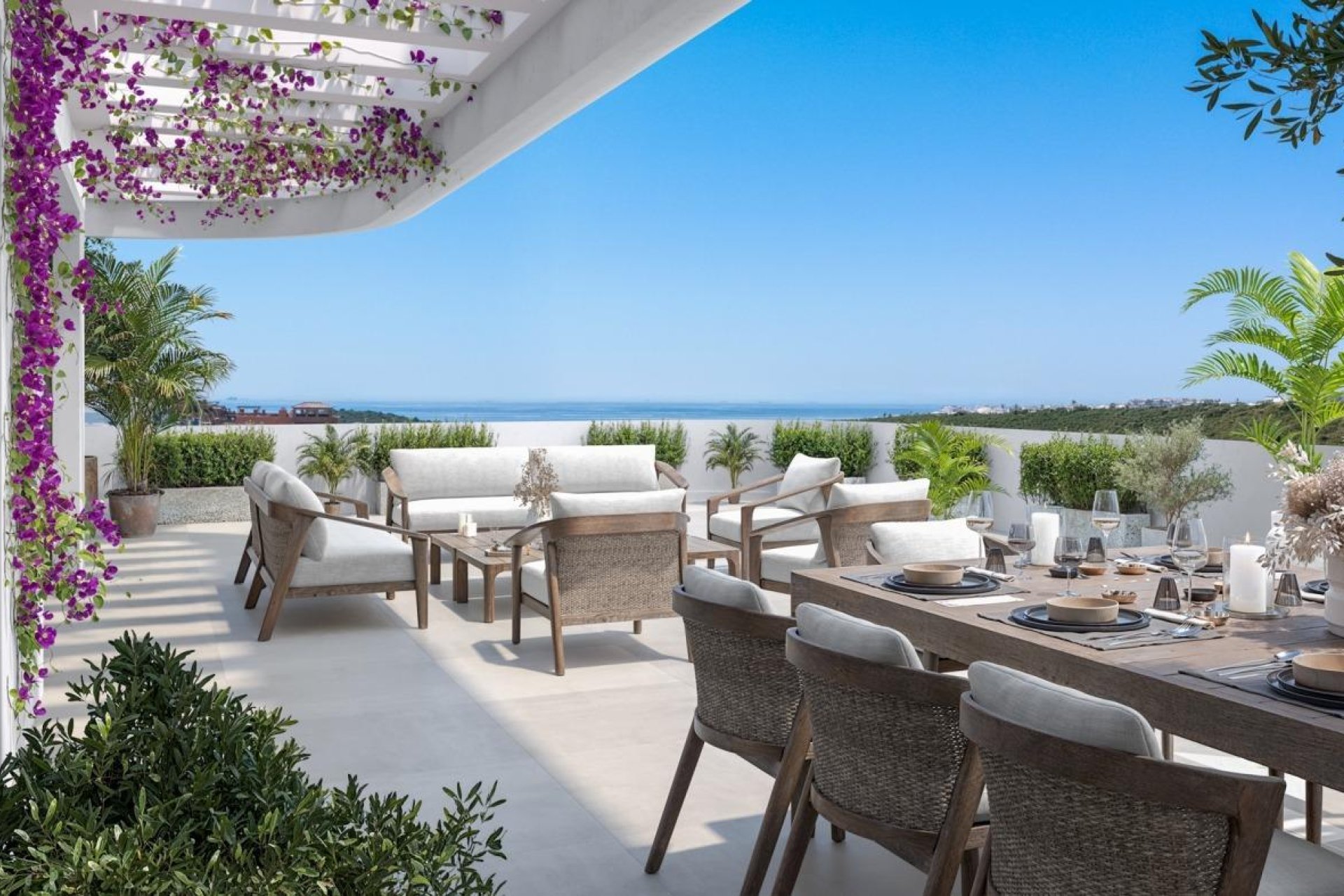 Új építésű - Tetőtéri lakás -
Casares - Casares Golf