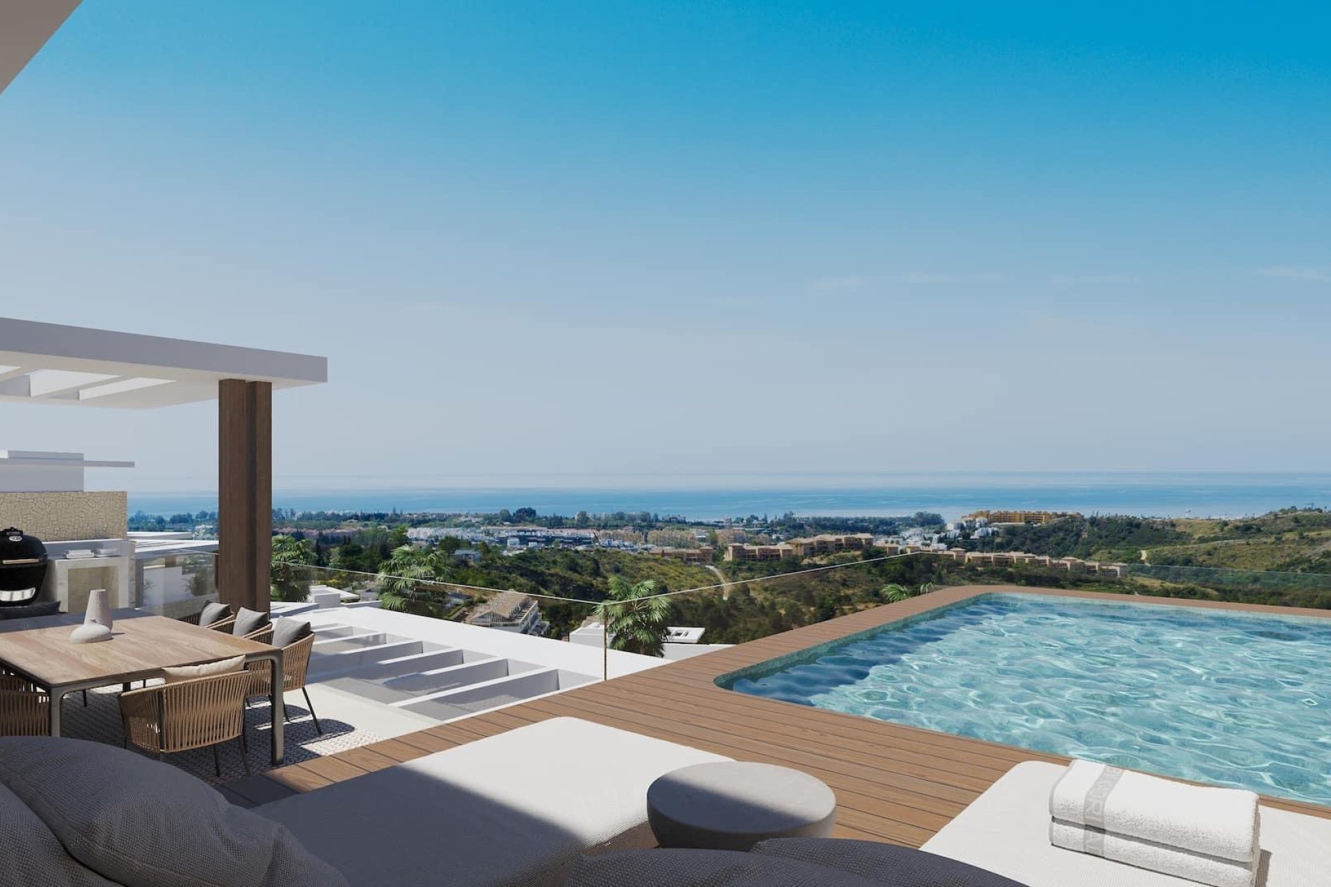 Új építésű - Tetőtéri lakás -
Estepona - Resinera Voladilla