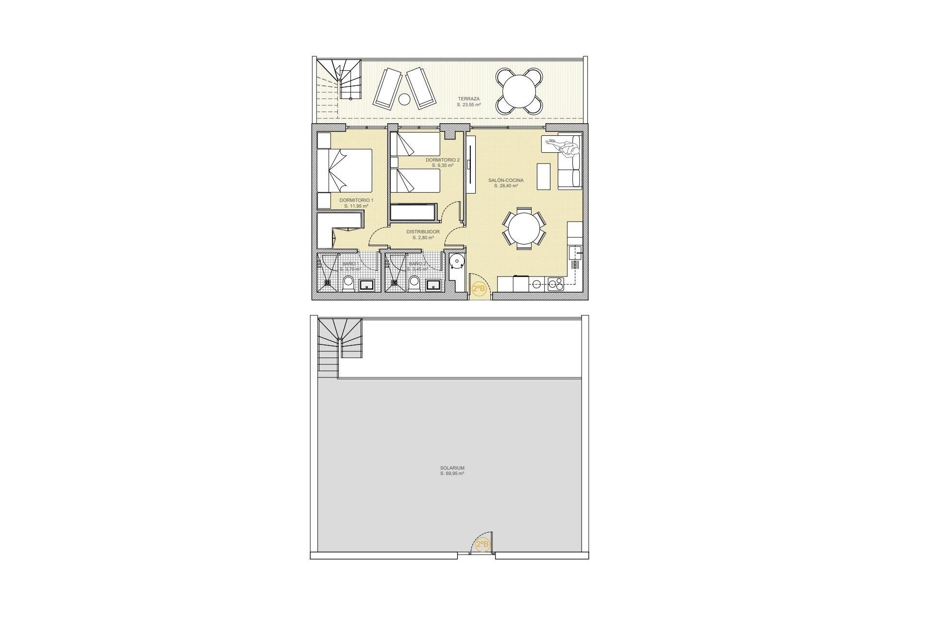 Új építésű - Tetőtéri lakás -
Finestrat