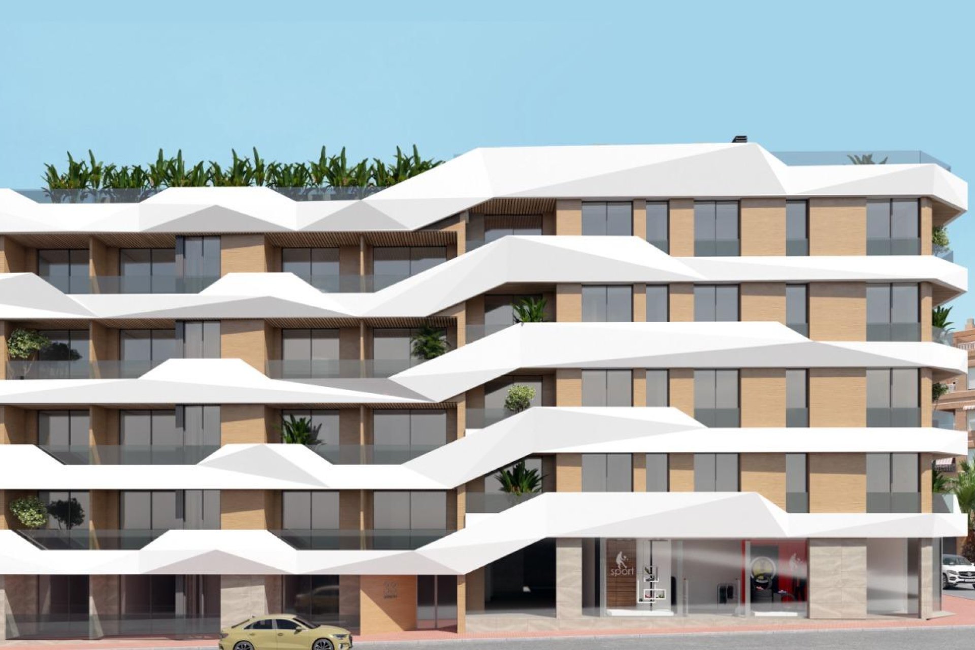 Új építésű - Tetőtéri lakás -
Guardamar del Segura - Pueblo