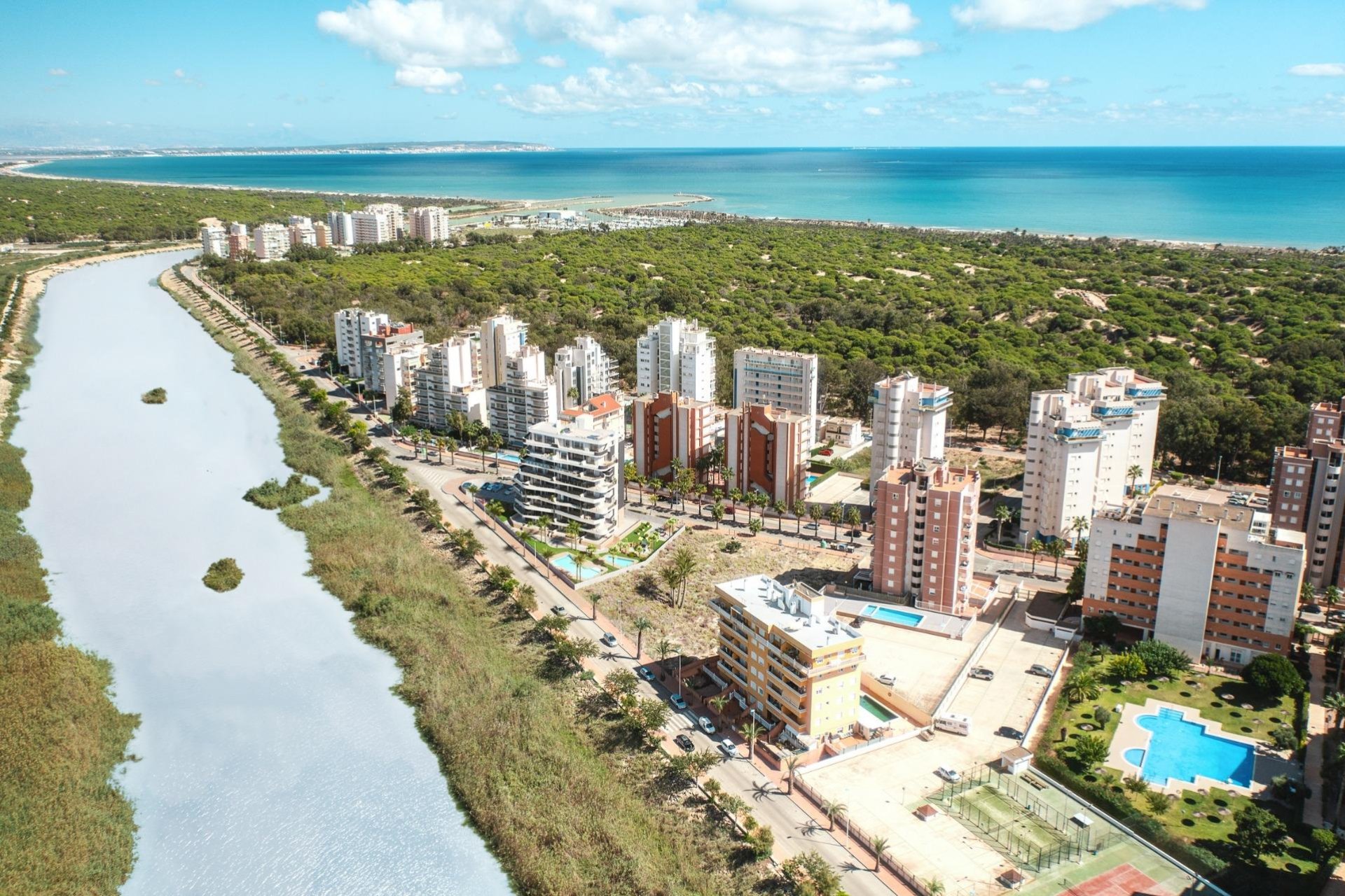 Új építésű - Tetőtéri lakás -
Guardamar del Segura - Puerto