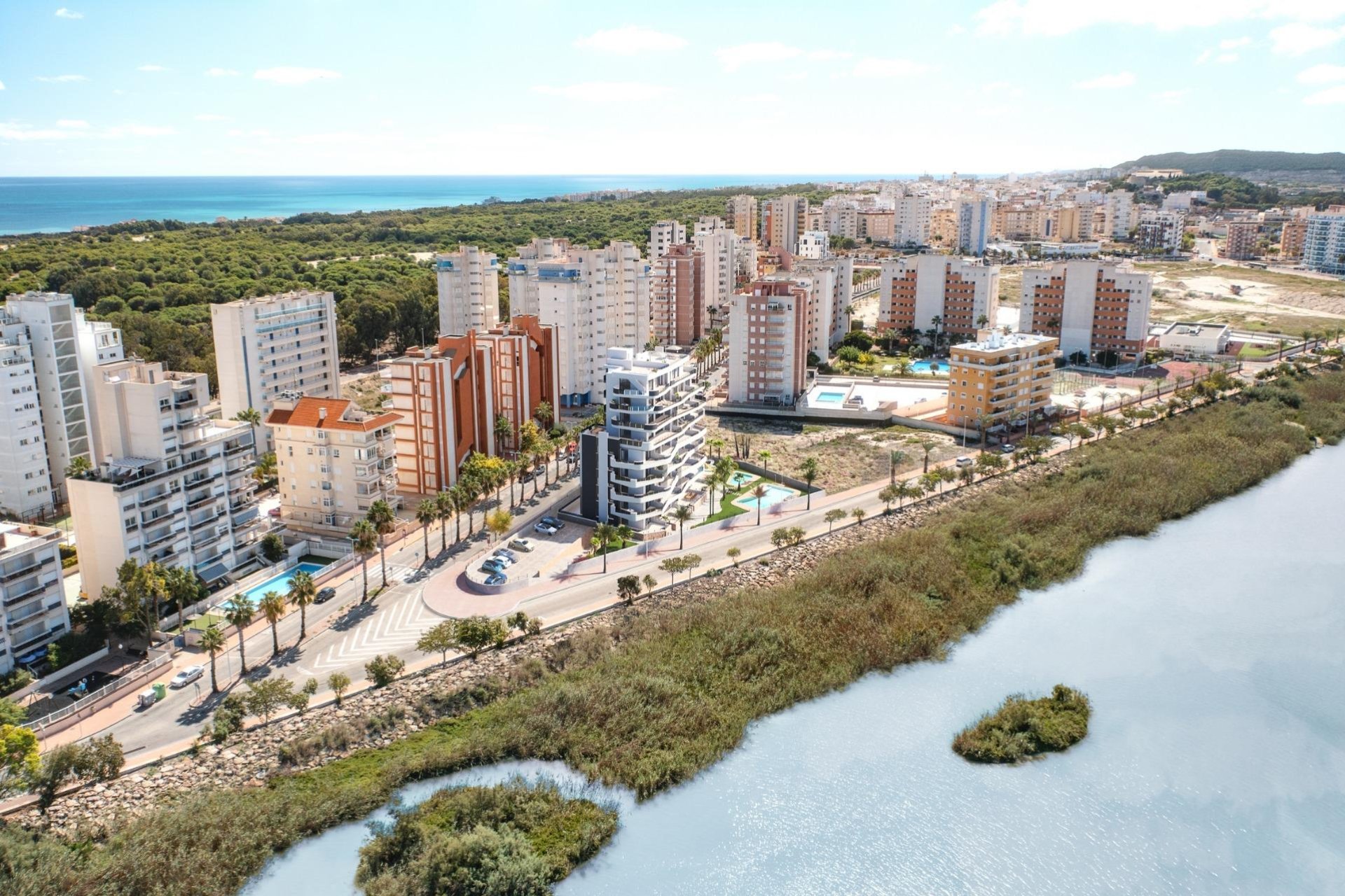 Új építésű - Tetőtéri lakás -
Guardamar del Segura - Puerto