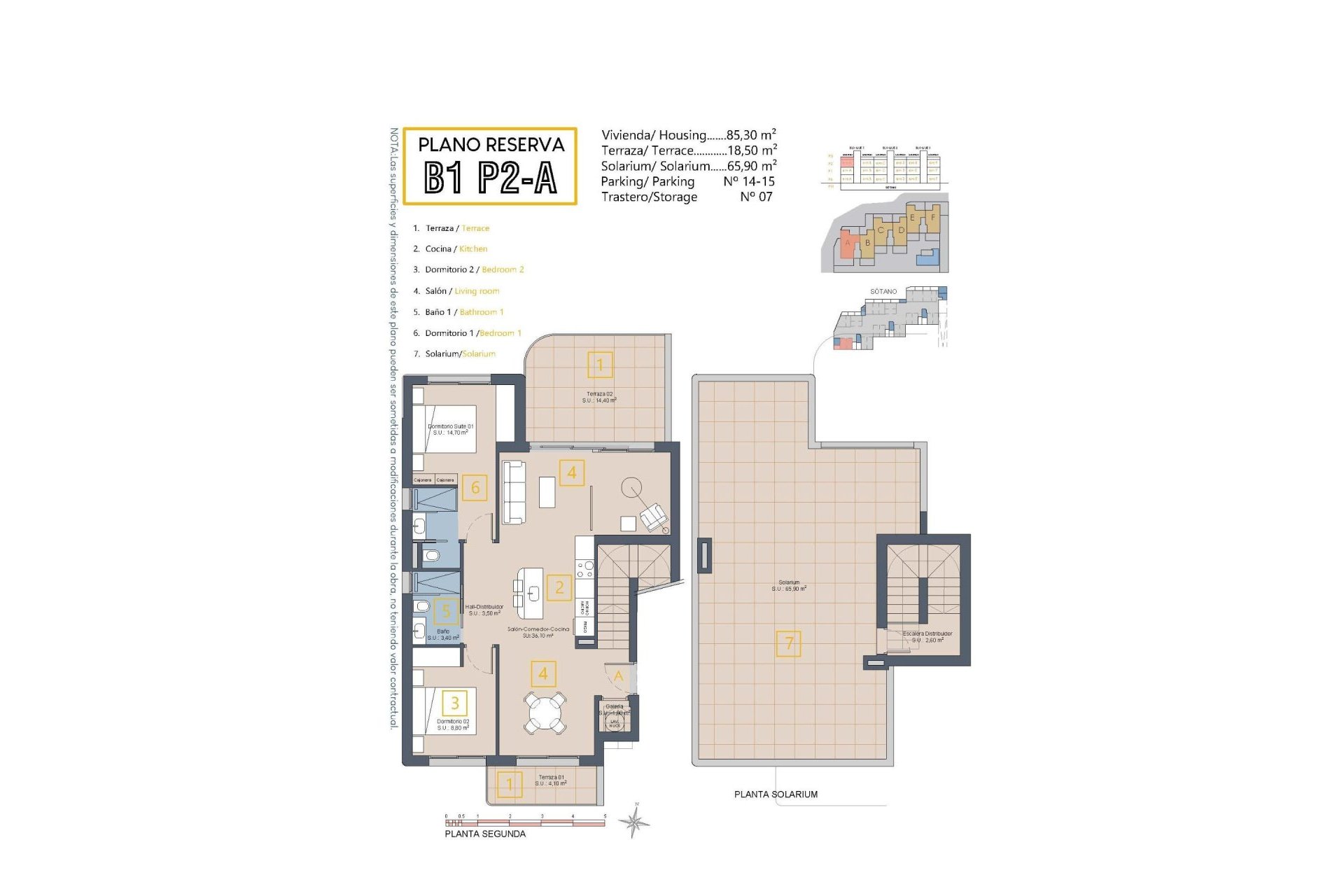 Új építésű - Tetőtéri lakás -
Los Alcazares - Serena Golf