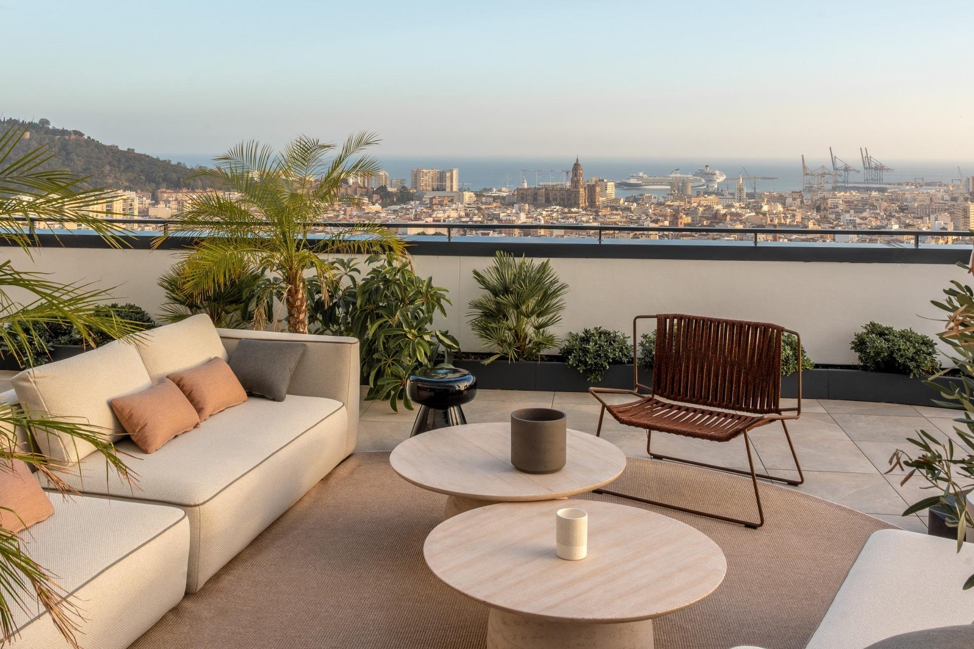 Új építésű - Tetőtéri lakás -
Málaga - Centro