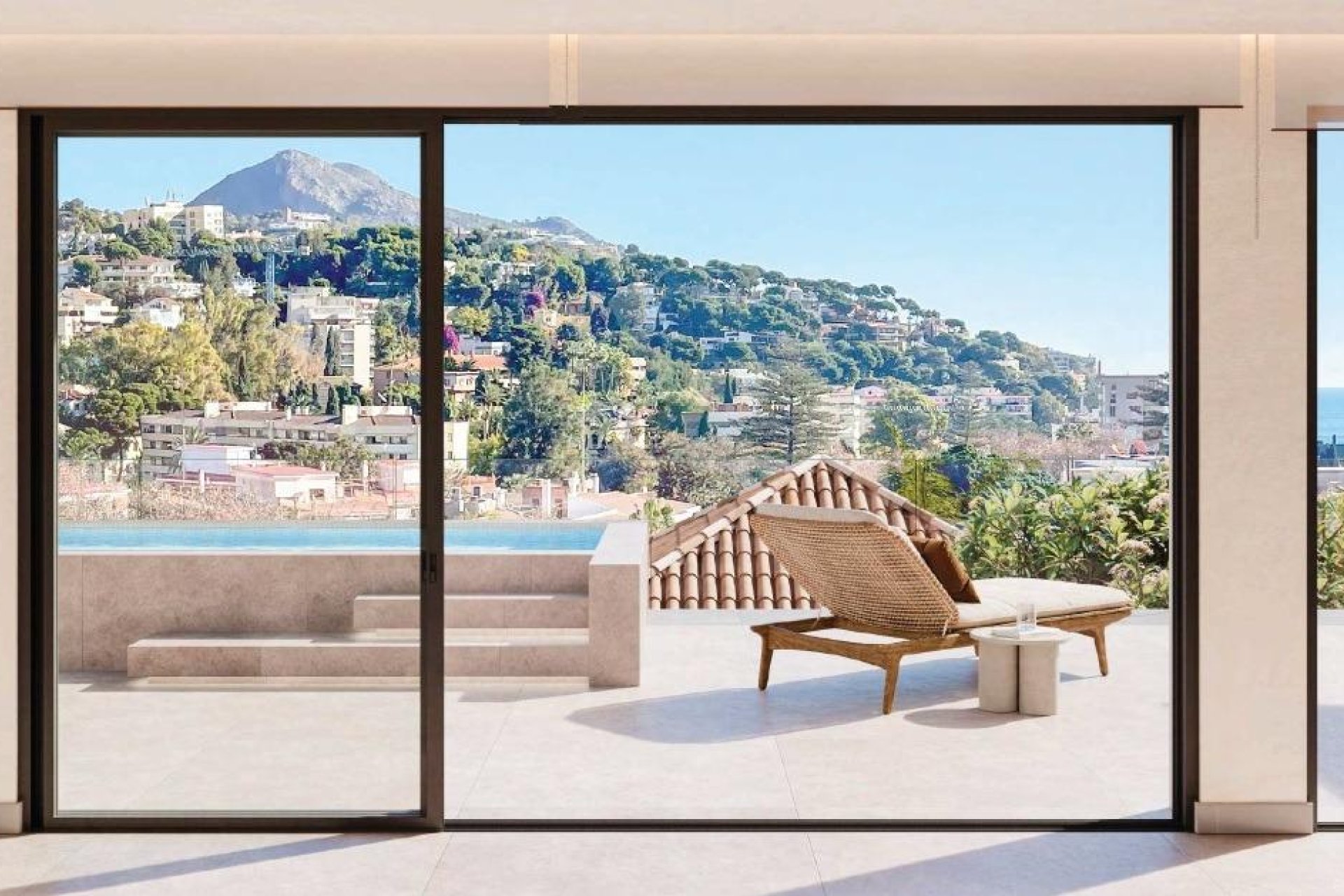 Új építésű - Tetőtéri lakás -
Málaga - El Limonar