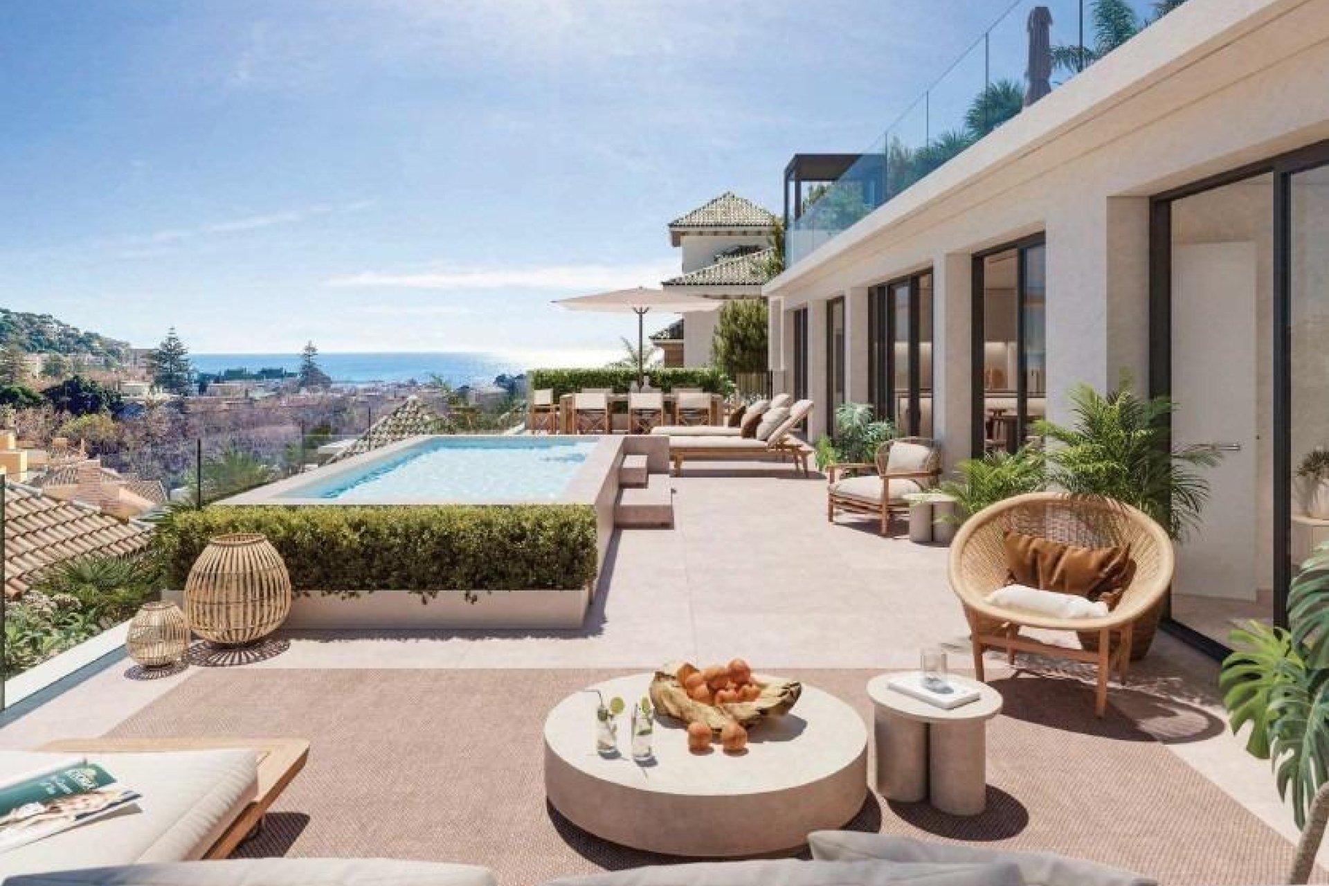 Új építésű - Tetőtéri lakás -
Málaga - El Limonar