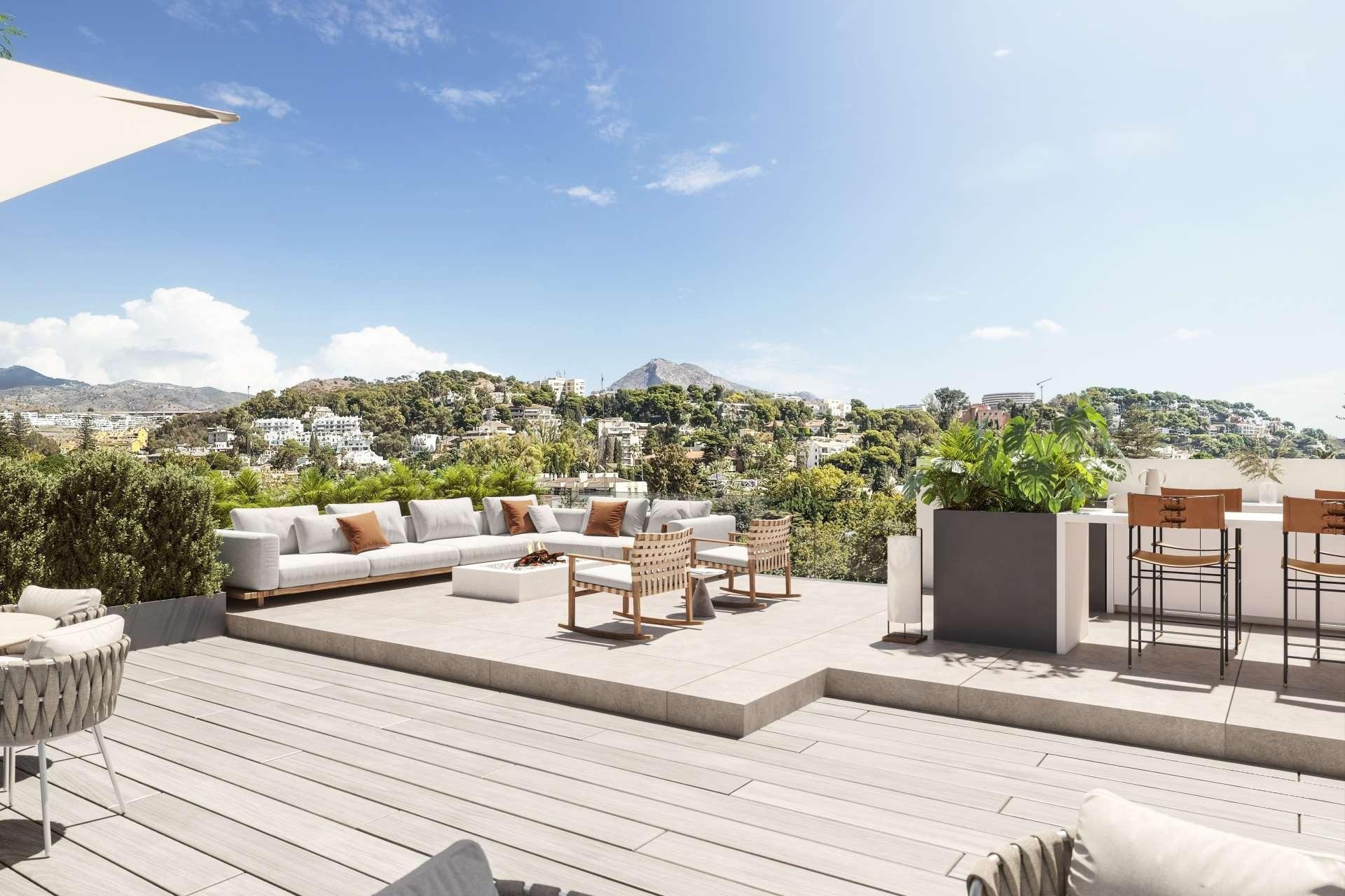 Új építésű - Tetőtéri lakás -
Málaga - El Limonar