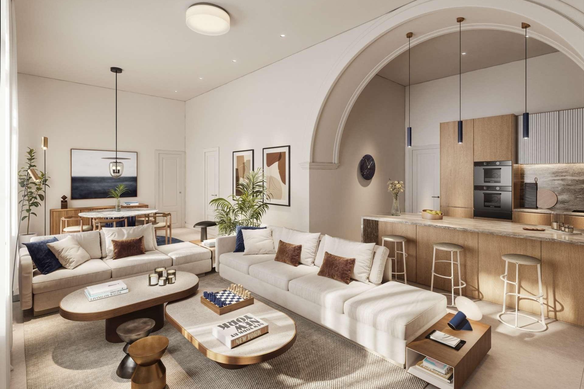 Új építésű - Tetőtéri lakás -
Málaga - El Limonar