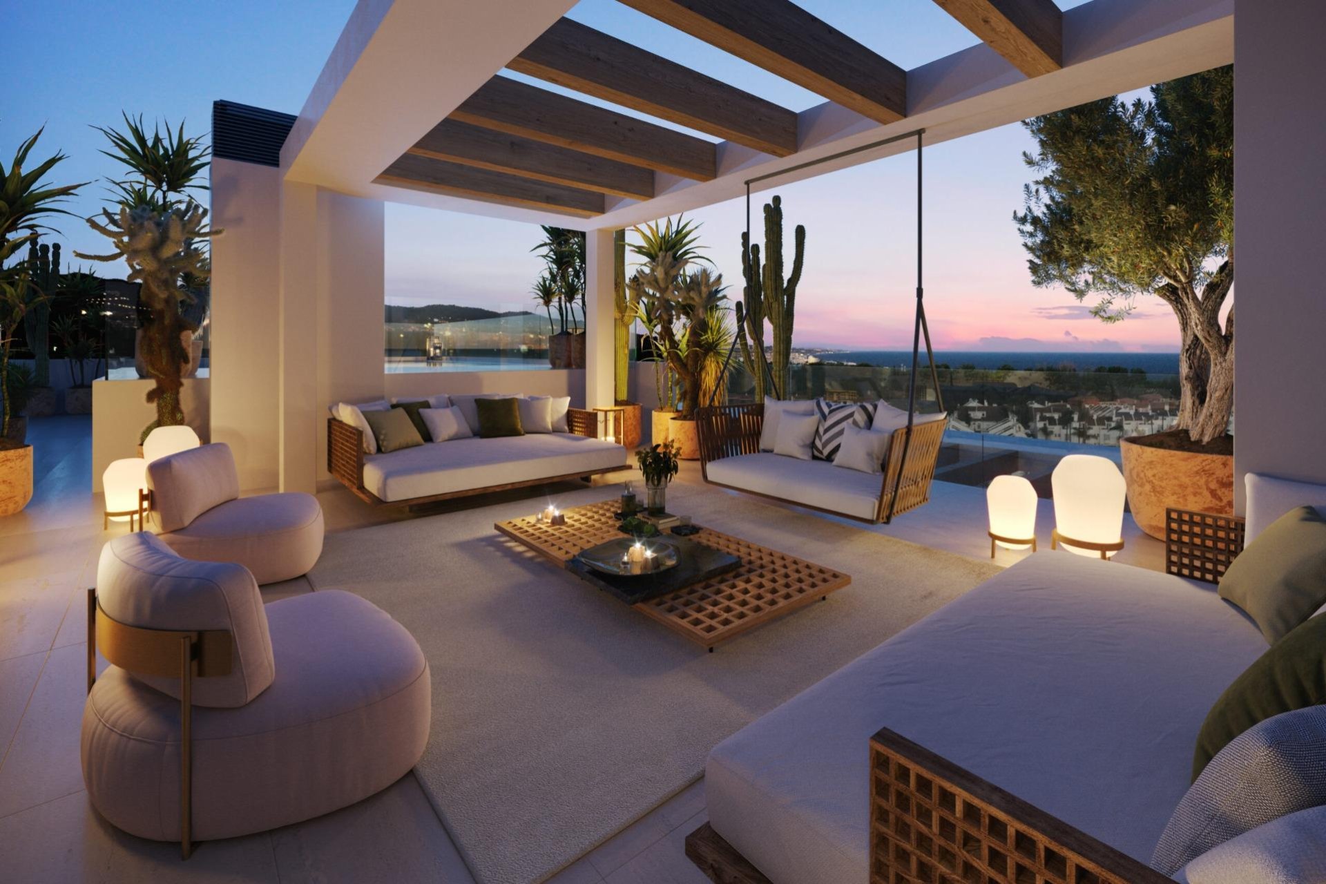 Új építésű - Tetőtéri lakás -
Marbella - Lomas De Marbella Club