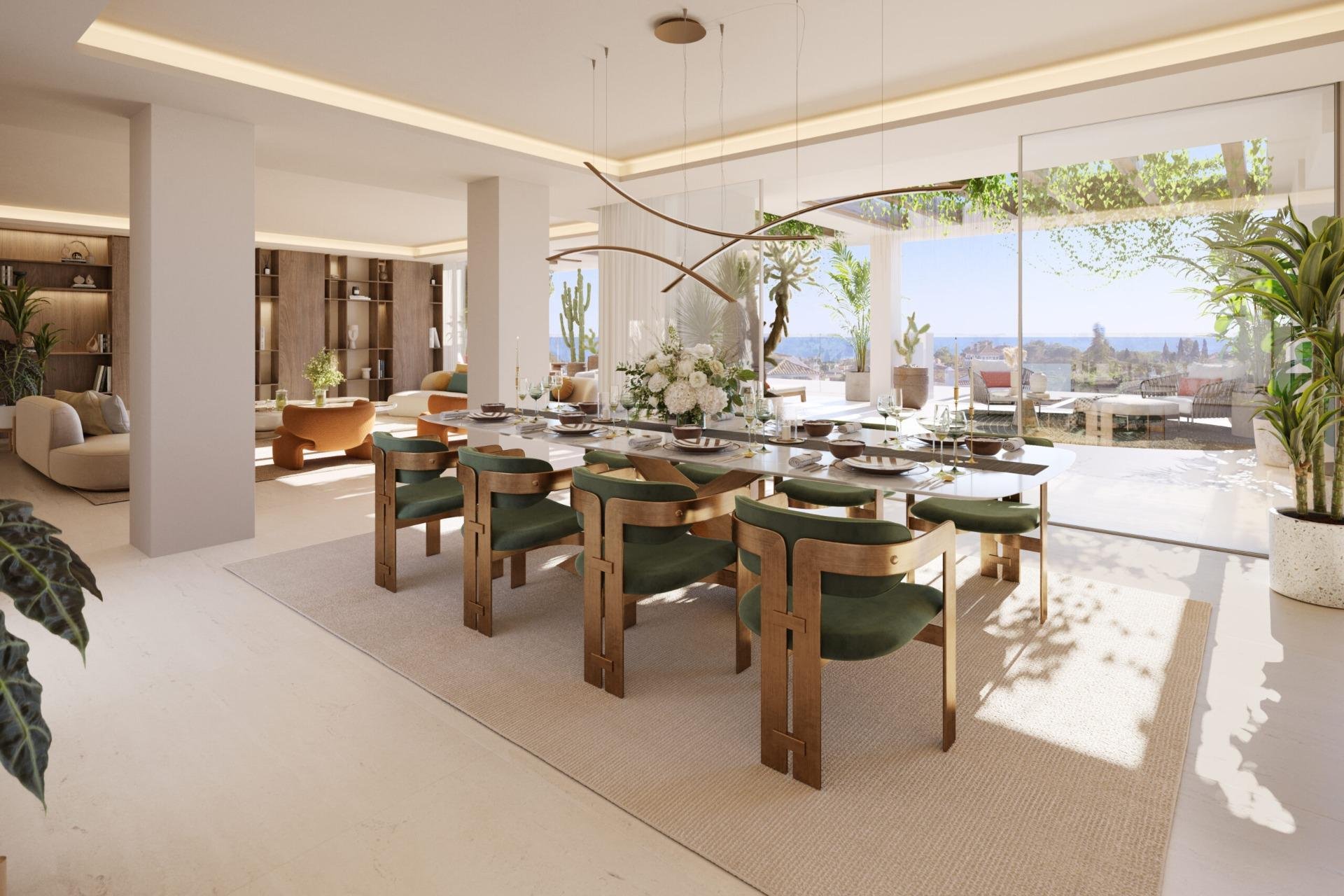 Új építésű - Tetőtéri lakás -
Marbella - Lomas De Marbella Club