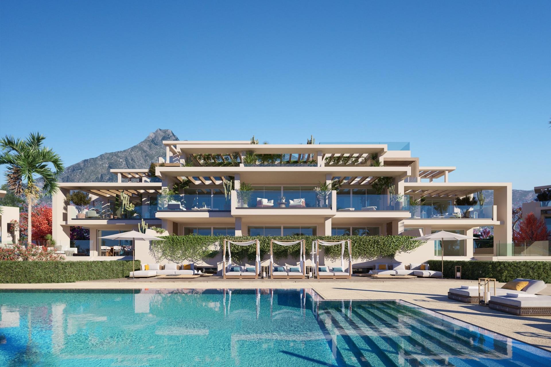 Új építésű - Tetőtéri lakás -
Marbella - Lomas De Marbella Club