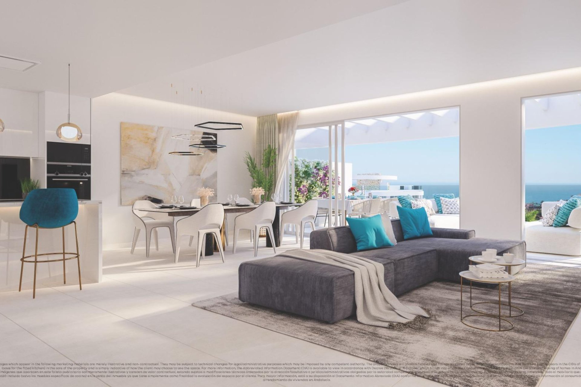 Új építésű - Tetőtéri lakás -
Mijas - La Cala De Mijas