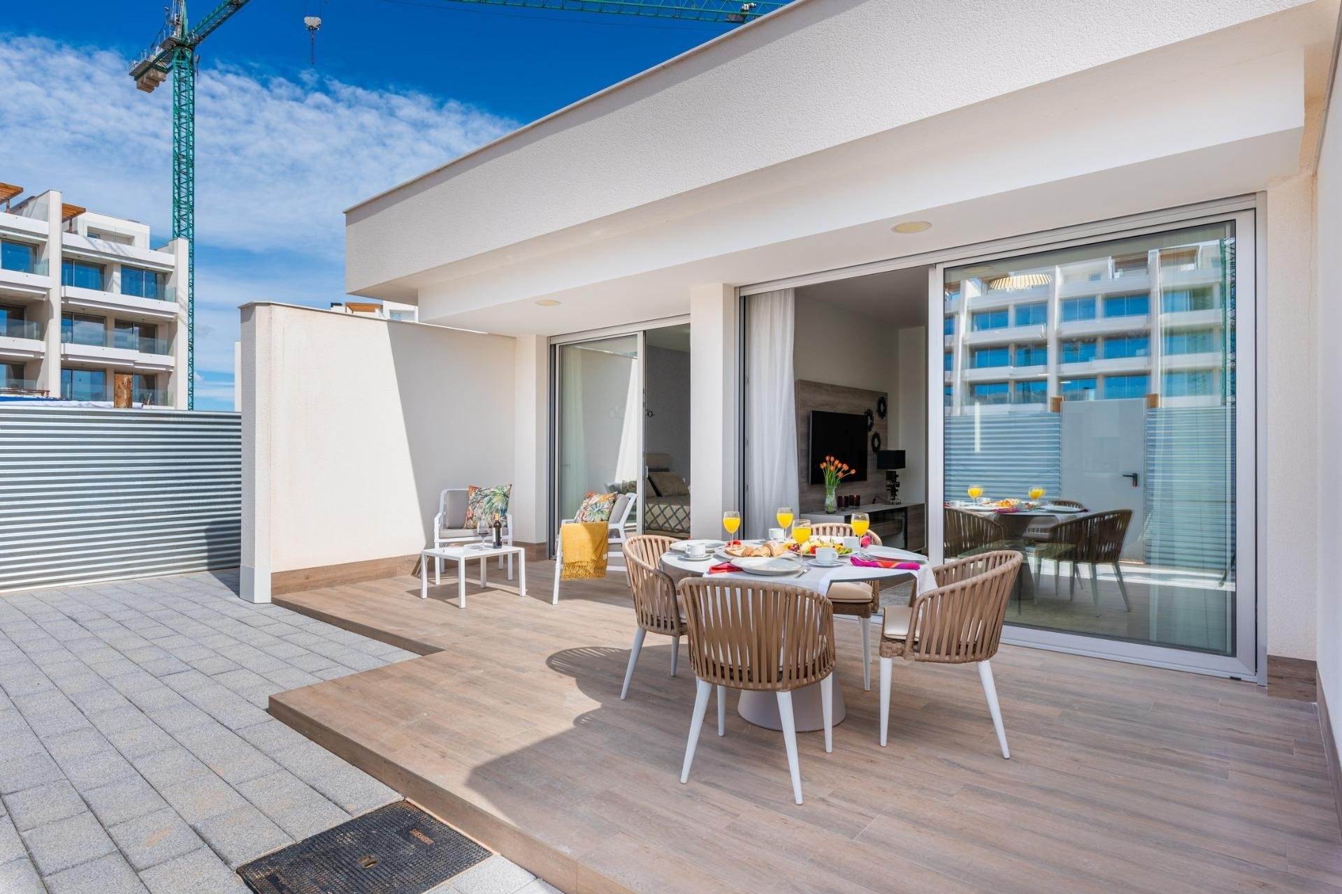 Új építésű - Tetőtéri lakás -
Orihuela Costa - Villamartín