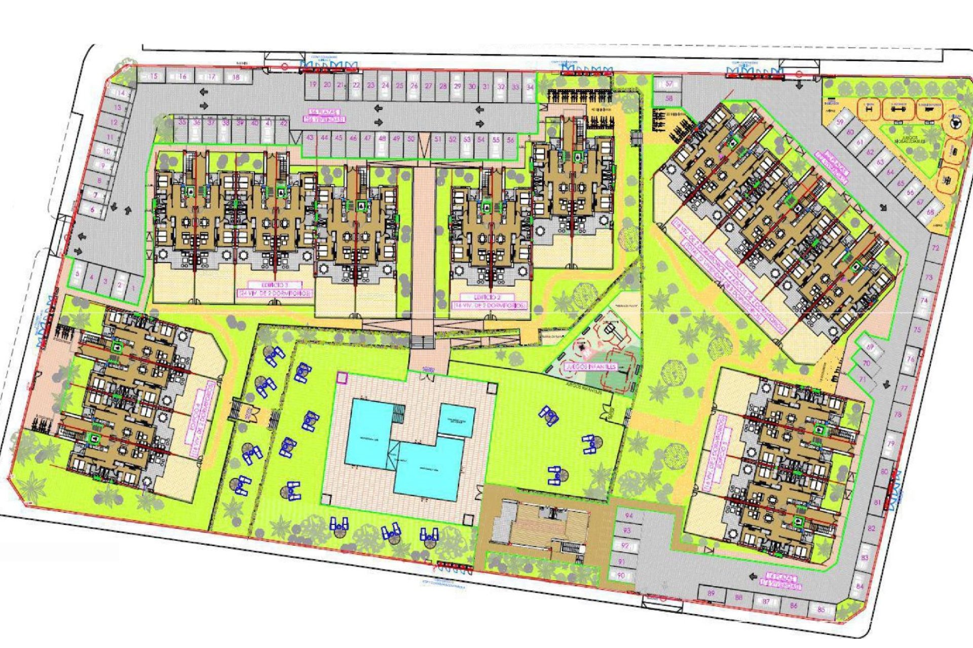 Új építésű - Tetőtéri lakás -
Orihuela Costa - Villamartín