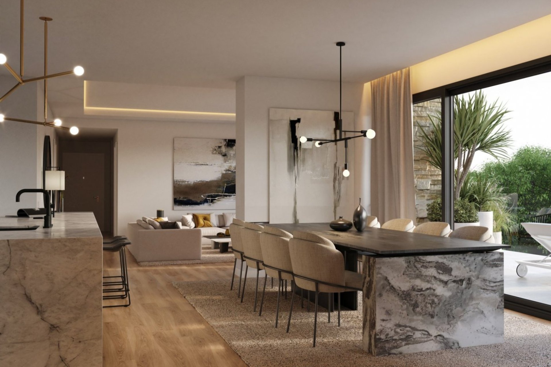 Új építésű - Tetőtéri lakás -
Orihuela - Las Colinas Golf