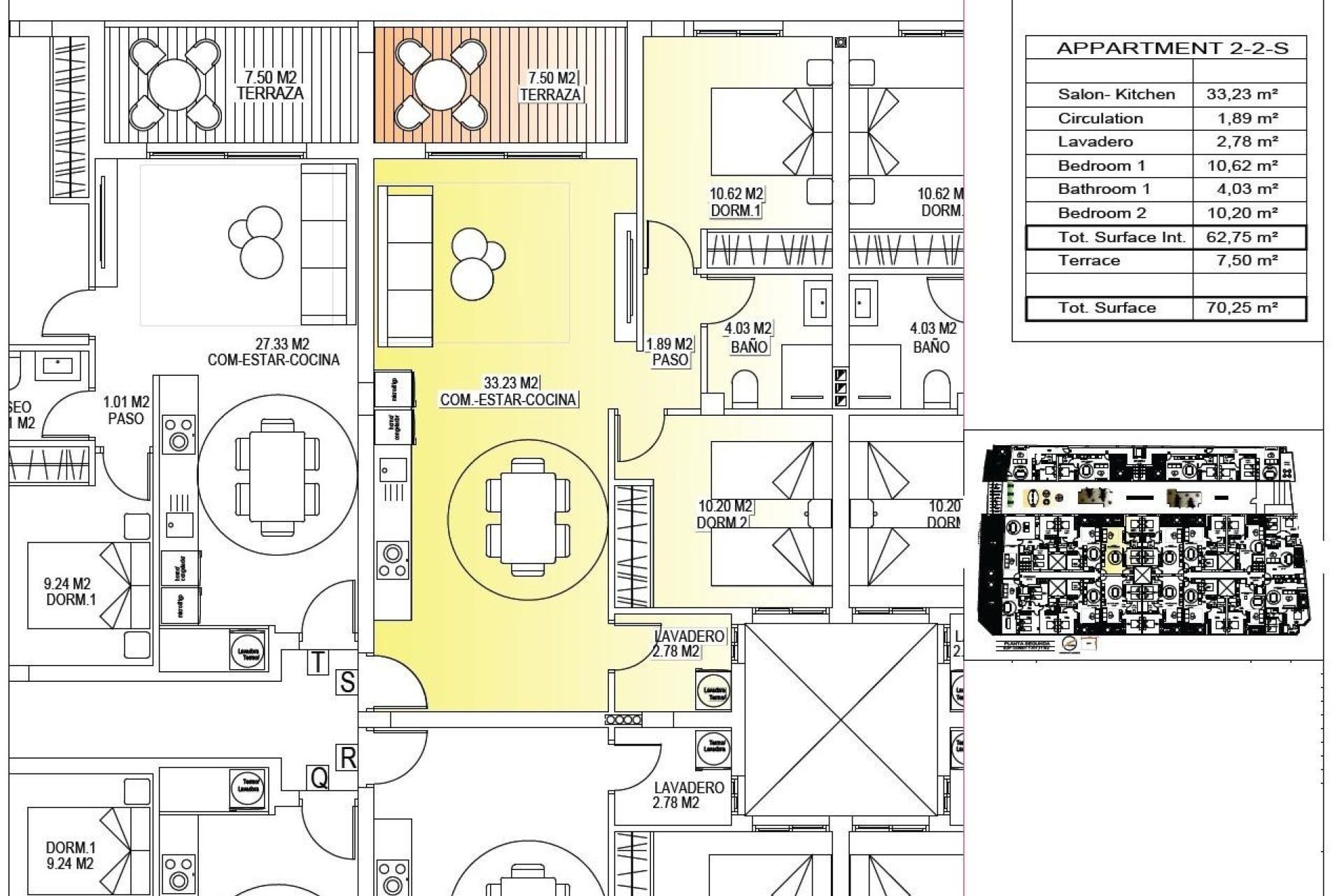 Új építésű - Tetőtéri lakás -
San Miguel de Salinas - Pueblo