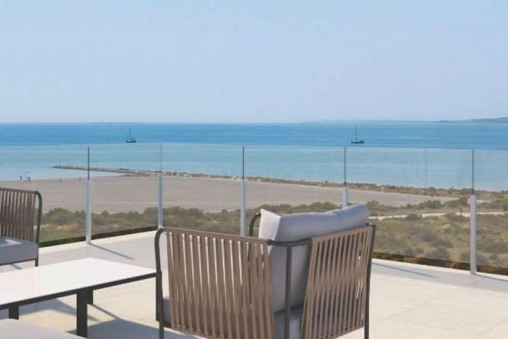 Új építésű - Tetőtéri lakás -
Santa Pola - Playa Tamarit