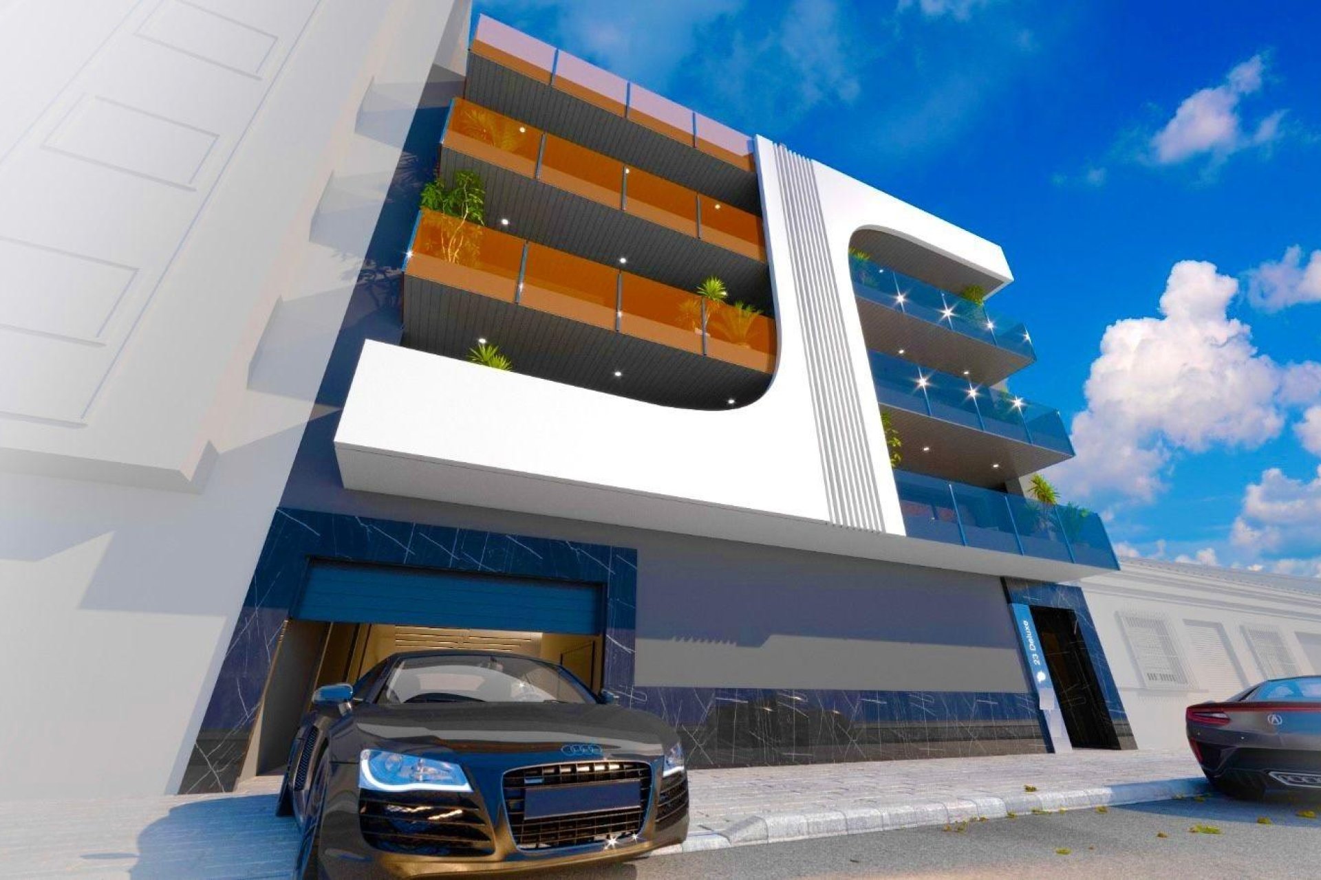 Új építésű - Tetőtéri lakás -
Torrevieja - Centro