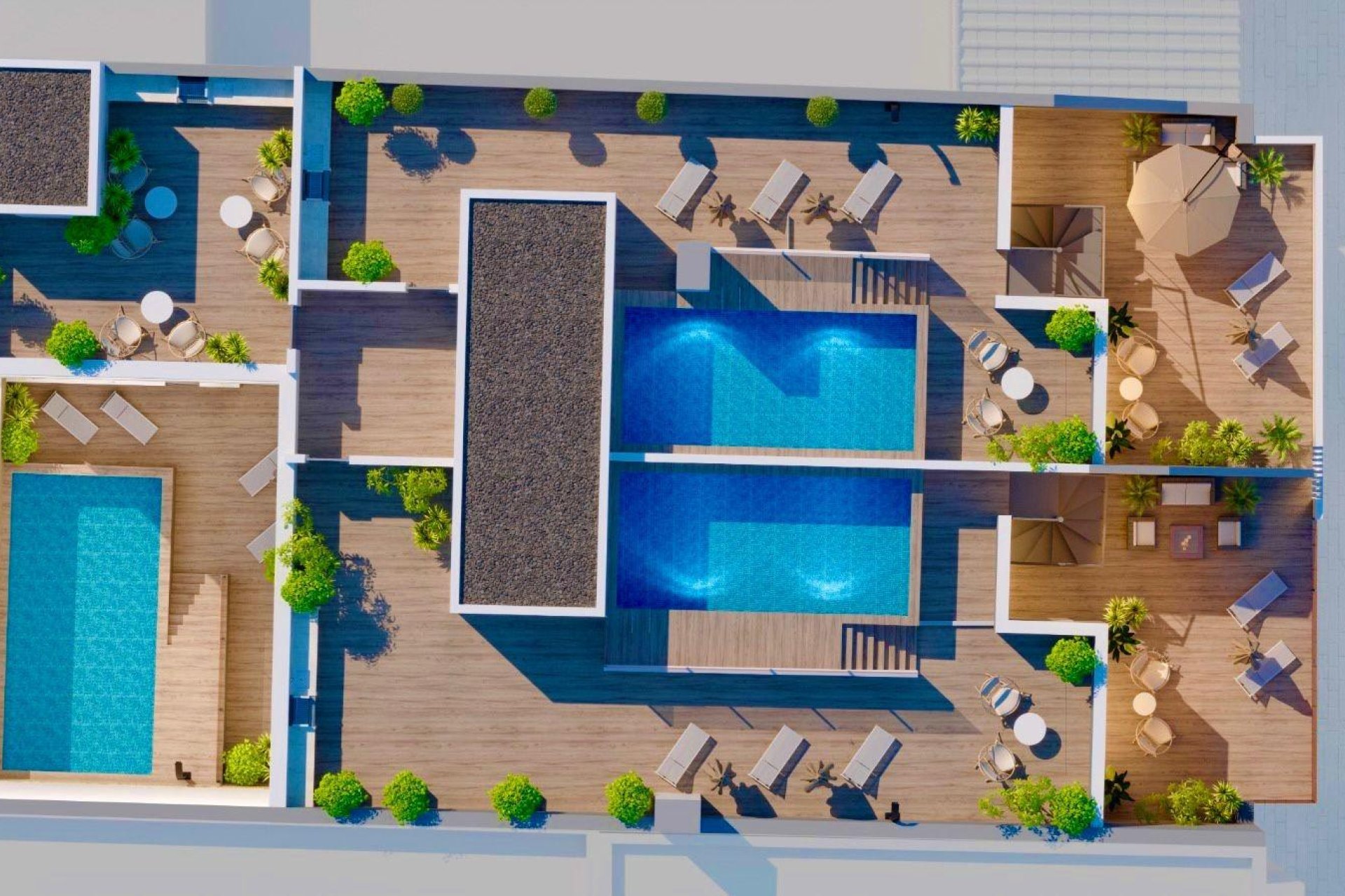 Új építésű - Tetőtéri lakás -
Torrevieja - Centro
