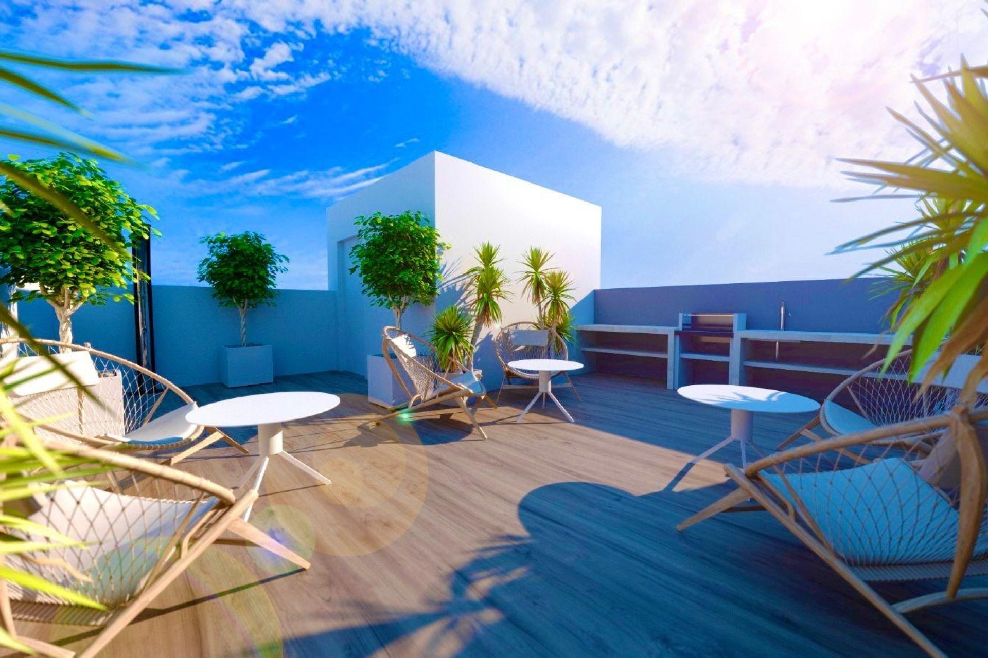 Új építésű - Tetőtéri lakás -
Torrevieja - Centro