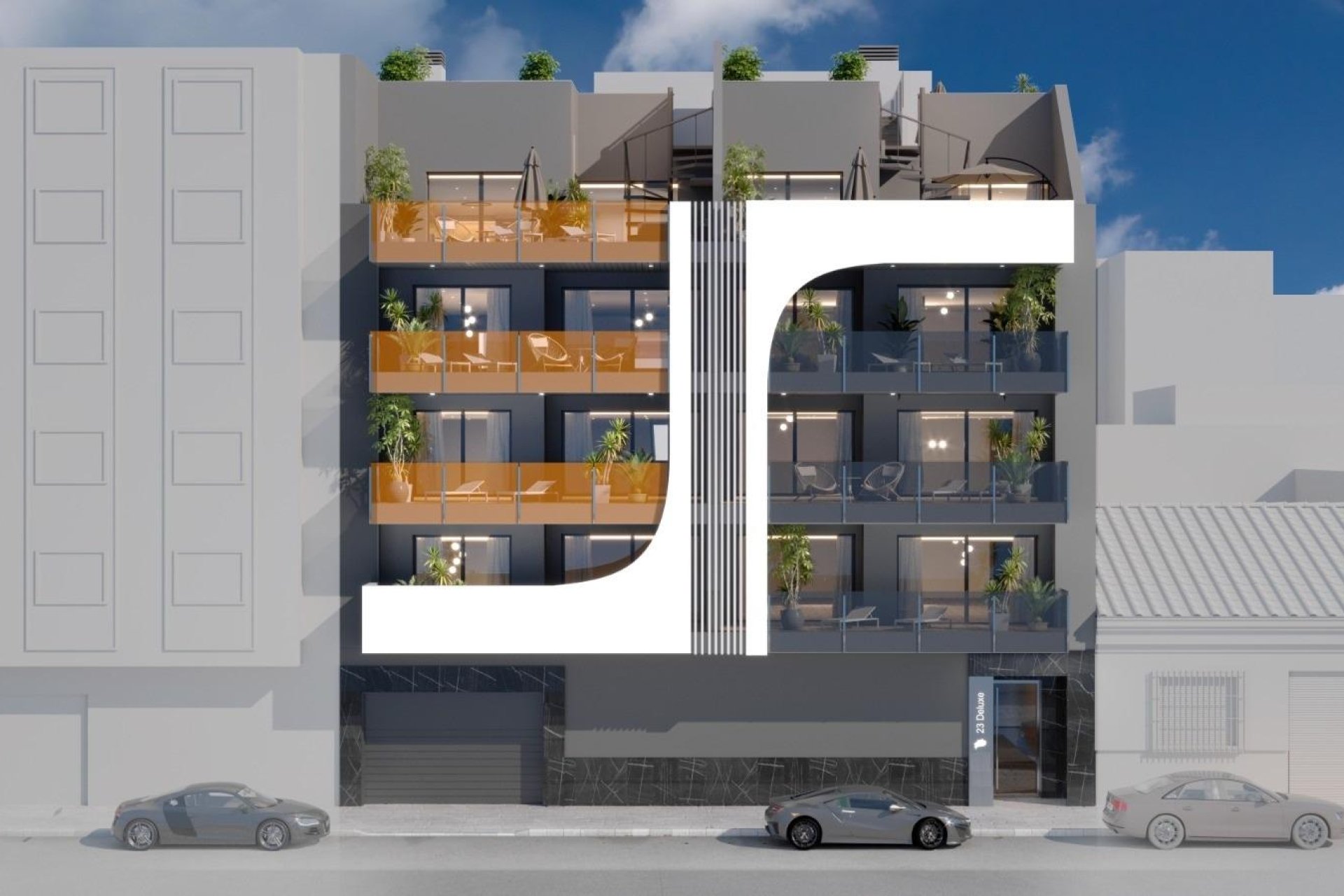 Új építésű - Tetőtéri lakás -
Torrevieja - Centro