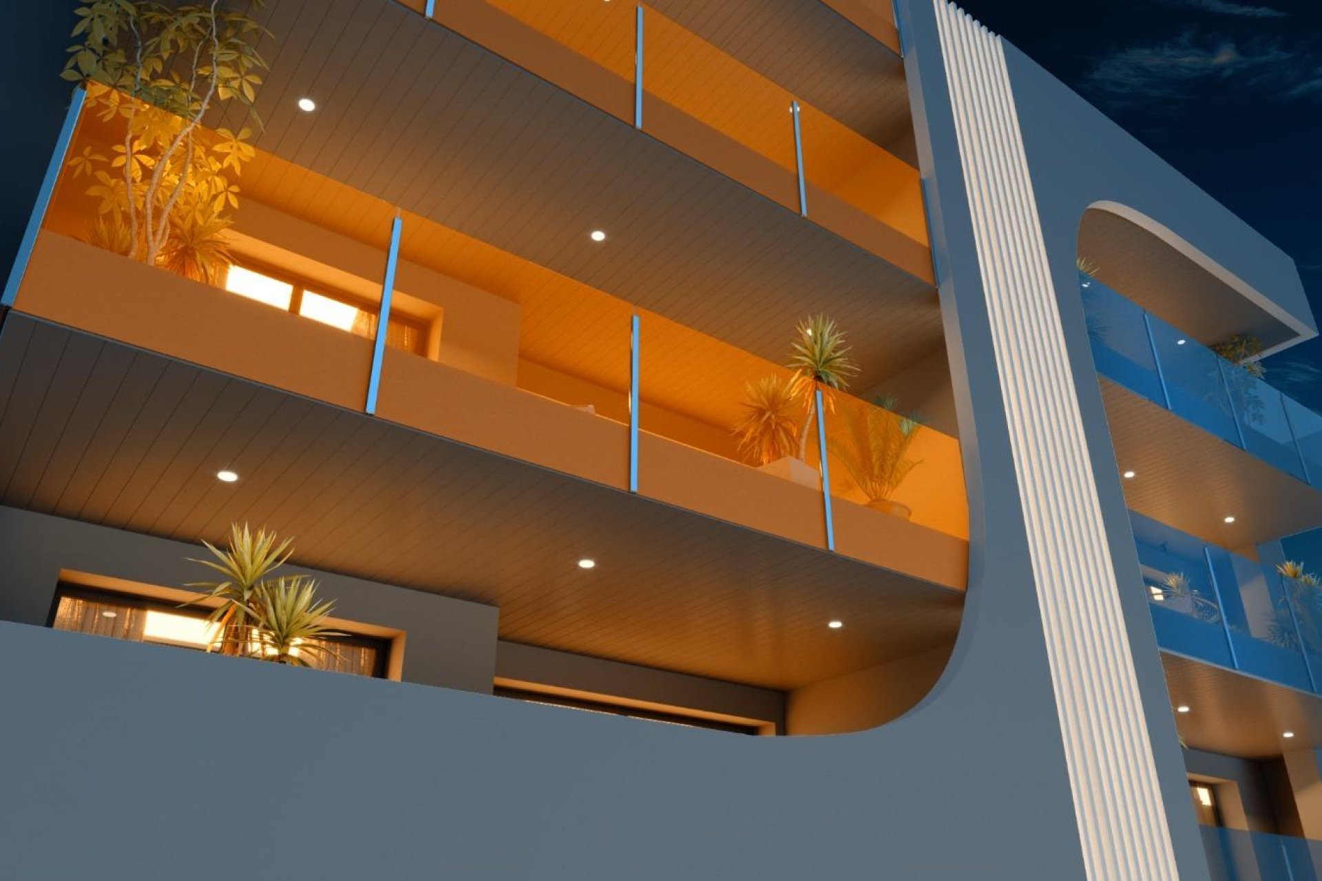 Új építésű - Tetőtéri lakás -
Torrevieja - Centro