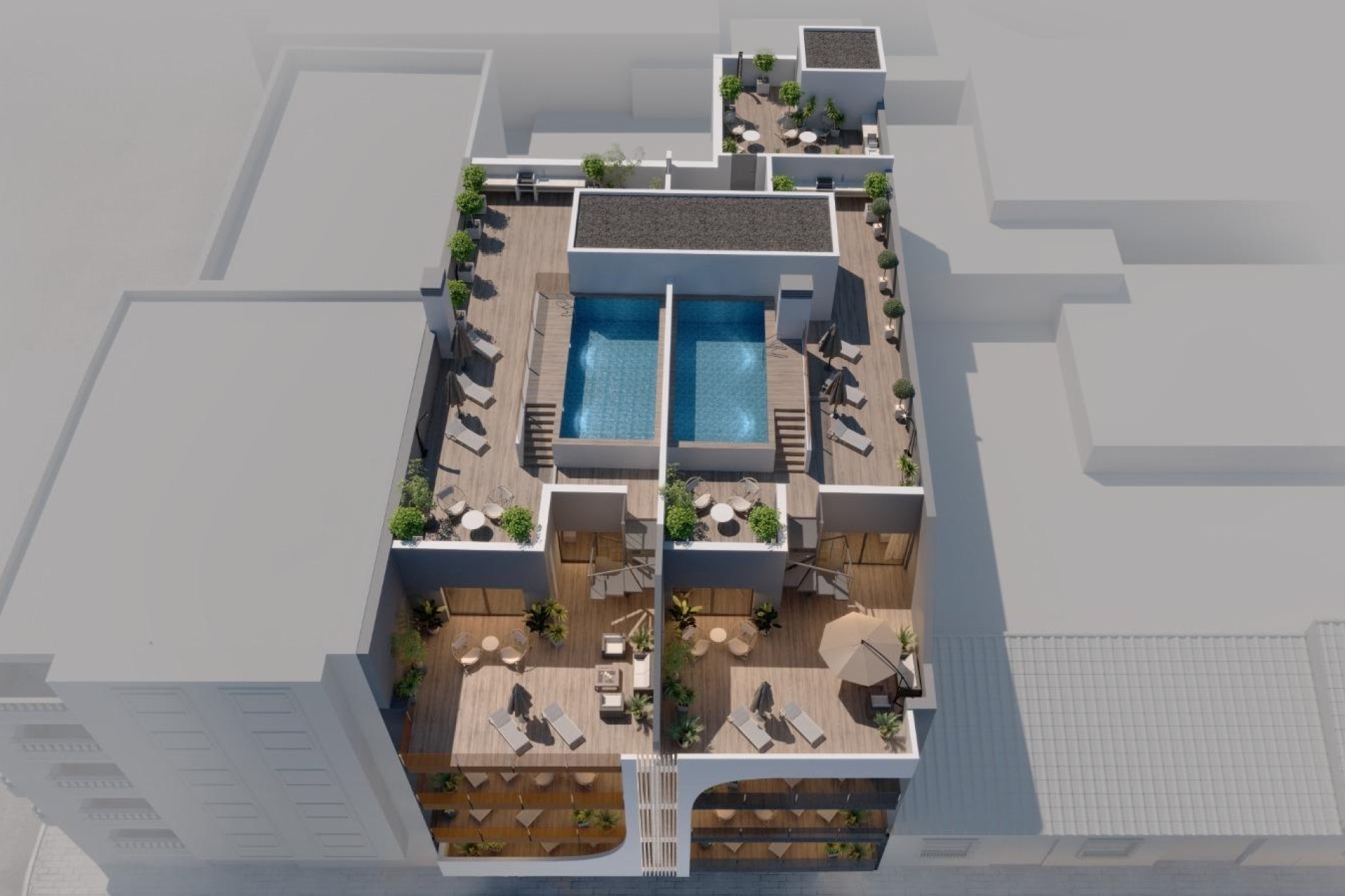 Új építésű - Tetőtéri lakás -
Torrevieja - Centro
