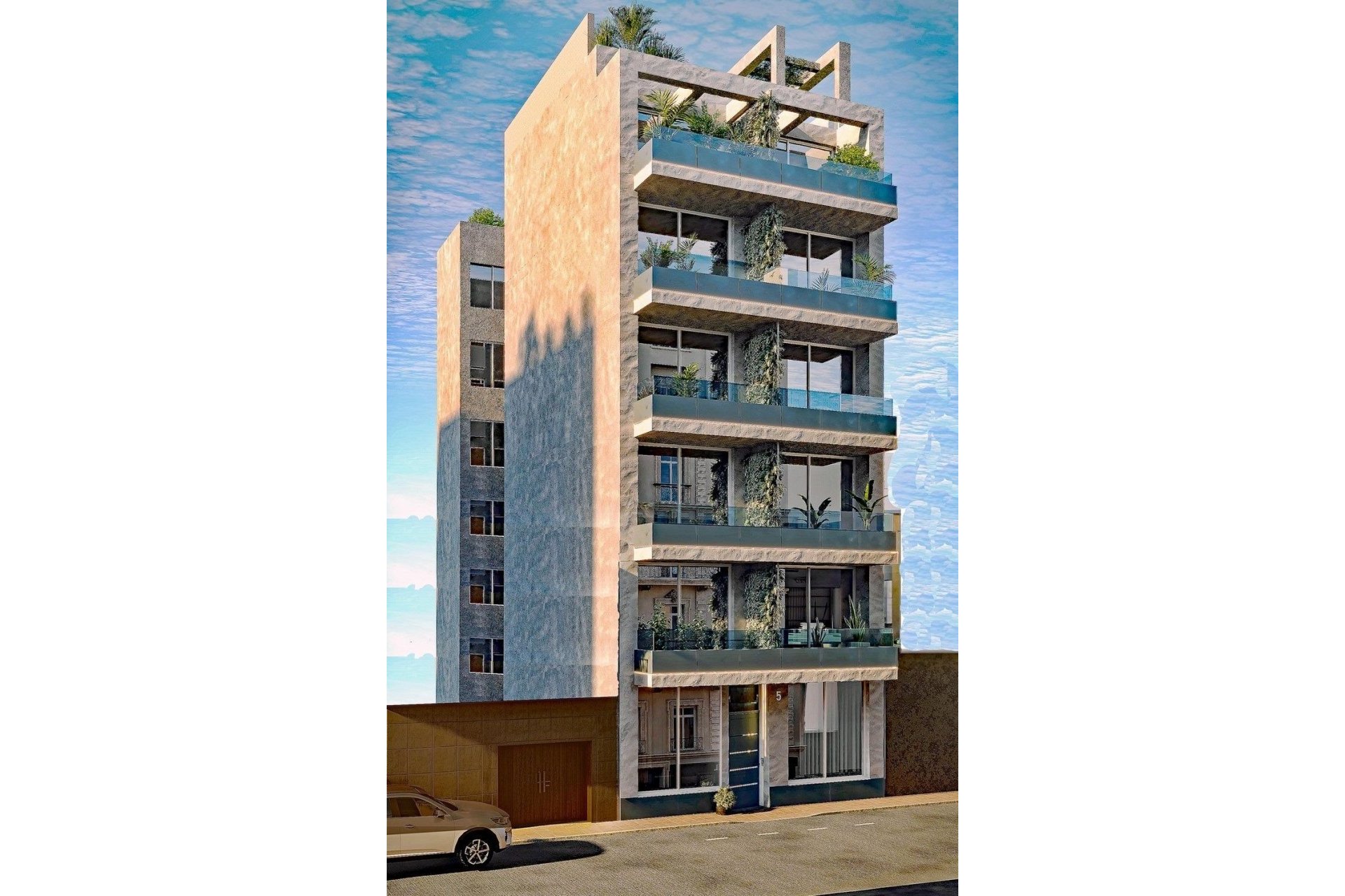 Új építésű - Tetőtéri lakás -
Torrevieja - Centro